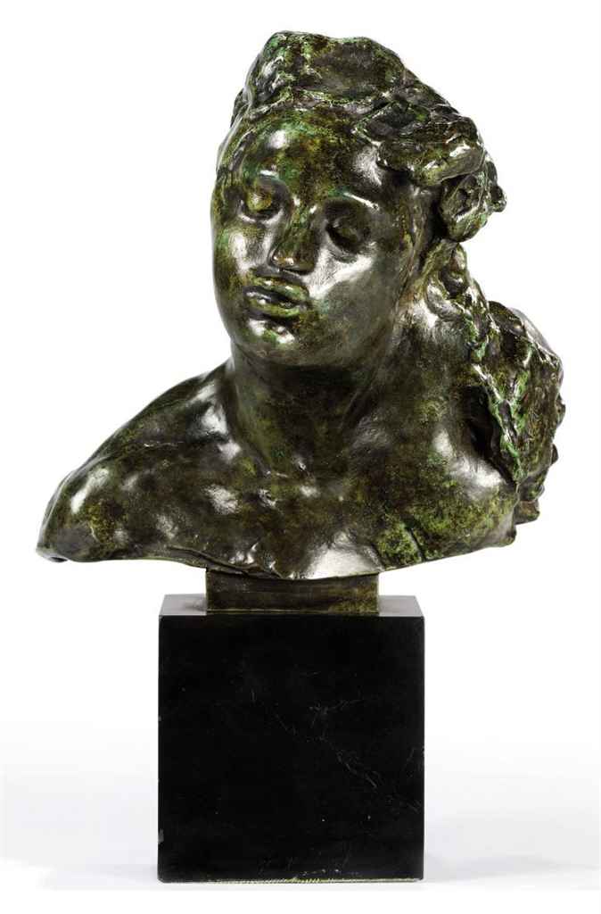 Petit buste de la martyre 
