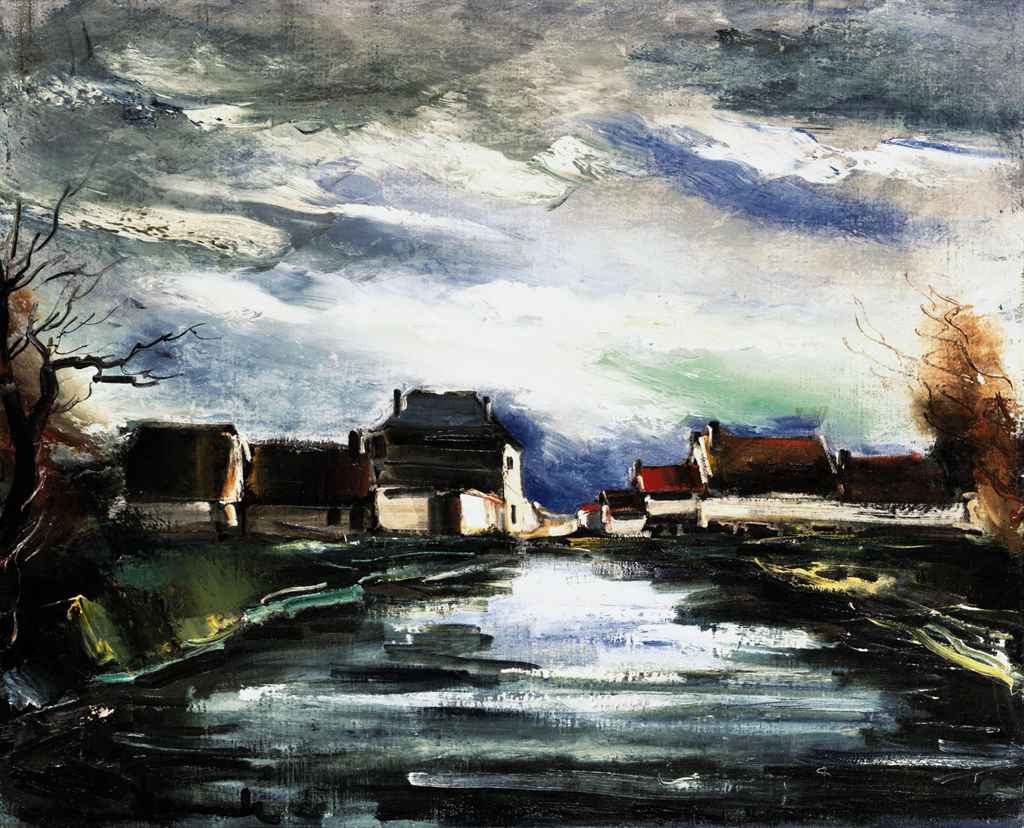 Maurice Utrillo (1883-1955) , Le lapin agile à Montmartre | Christie's