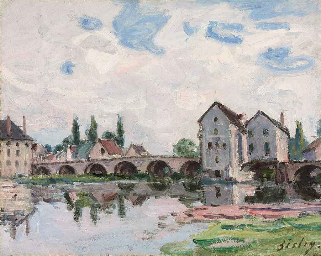 Alfred Sisley (1839-1899) , Moret sur Loing | Christie's