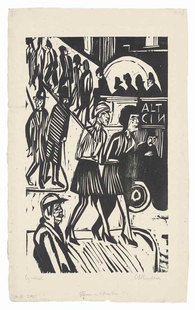 Lyonel Feininger (1871-1958) , Zwölf Holzschnitte (Prasse Editions