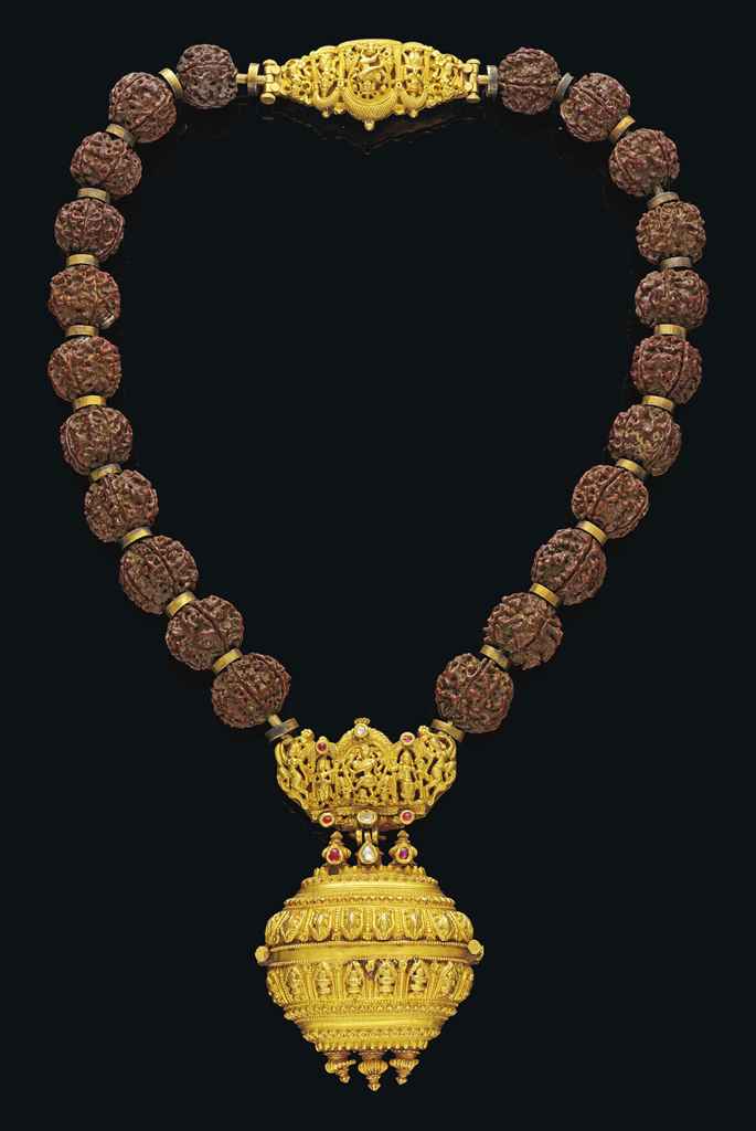 Rudraksha temple jewellery new arrivals