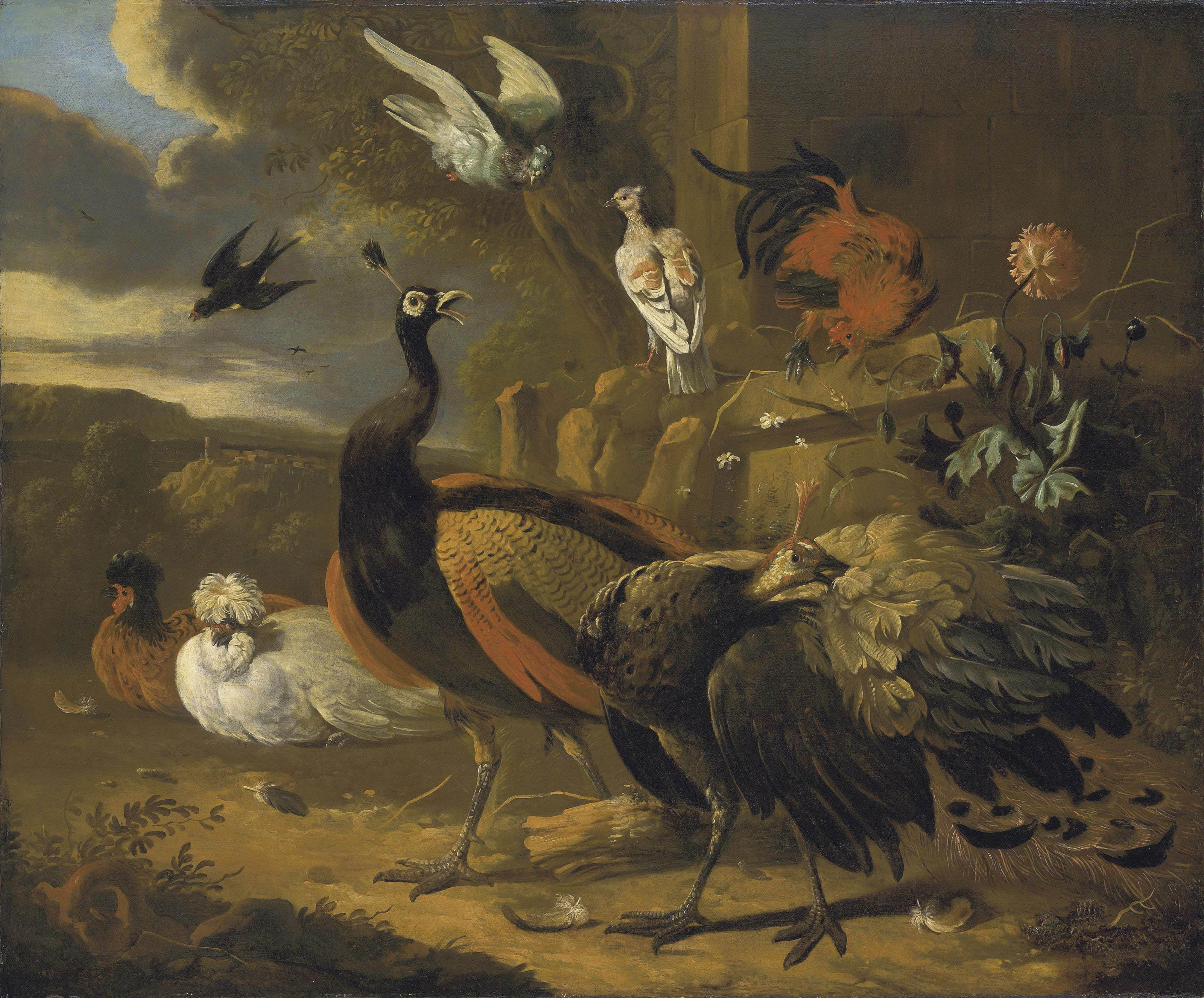 https://www.christies.com/img/LotImages/2011/CKS/2011_CKS_07962_0015_000(circle_of_melchior_dhondecoeter_peacocks_a_rooster_pigeons_a_swallow_a).jpg