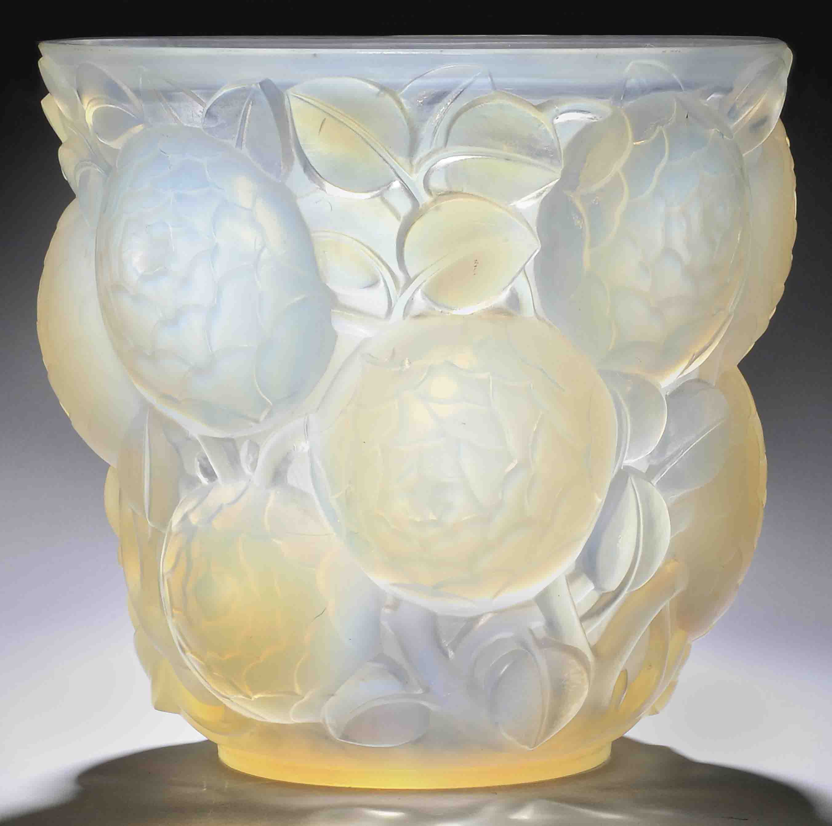 Rene Lalique 1860 1945 Oran Vase No 999 Designed 1927 20th