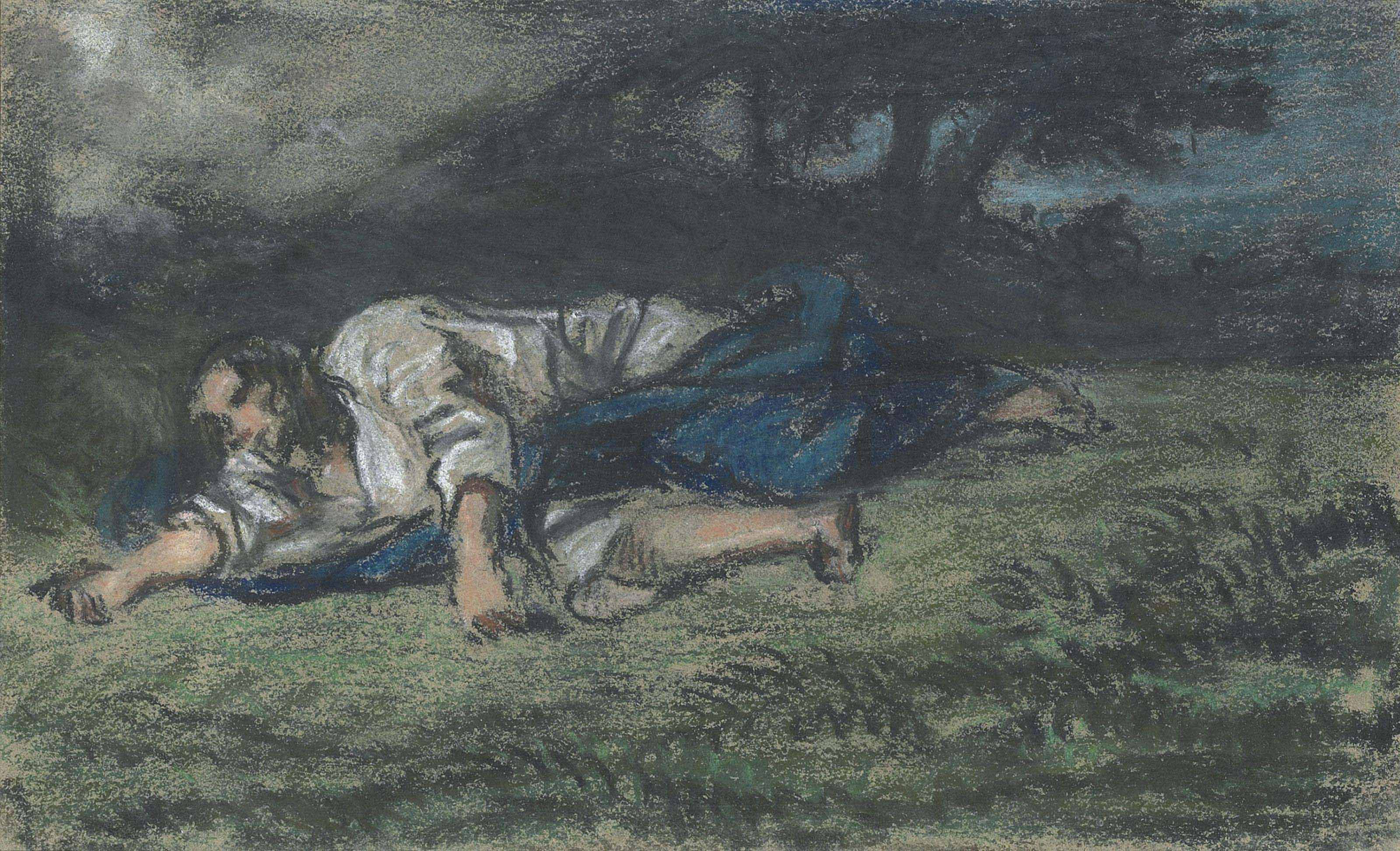 Eugène Delacroix French 1798 1863 The Agony In The - 