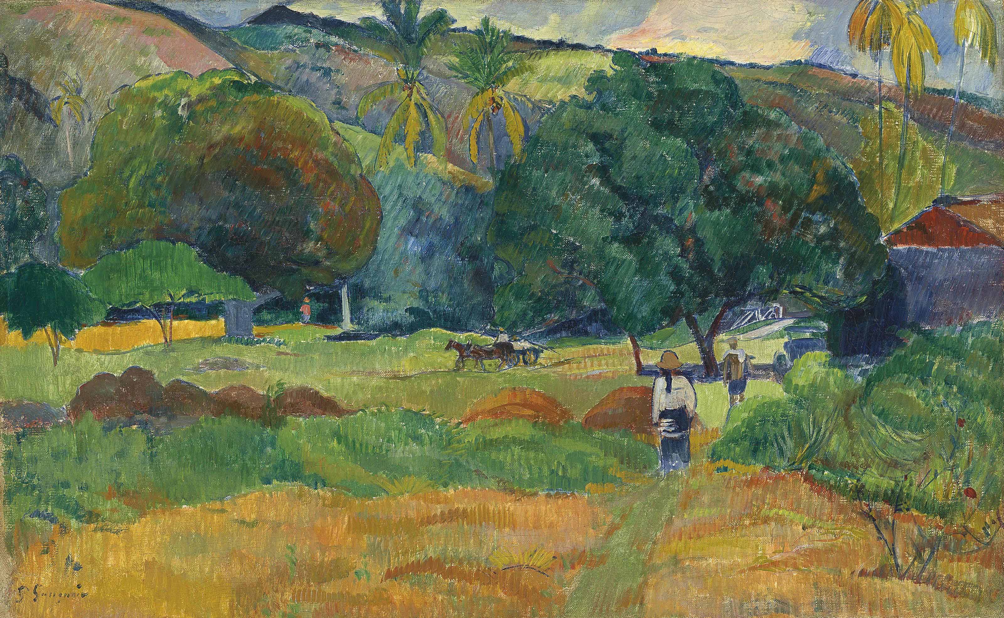 Paul Gauguin (18481903) , Le vallon Christie's