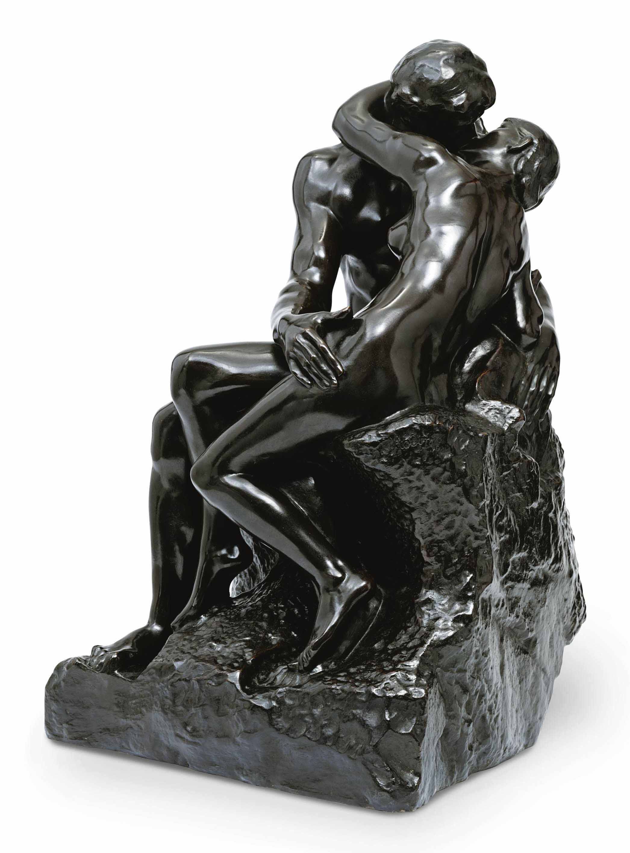 Auguste Rodin (1840-1917) , Baiser (deuxième réduction) | Christie&amp;#39;s