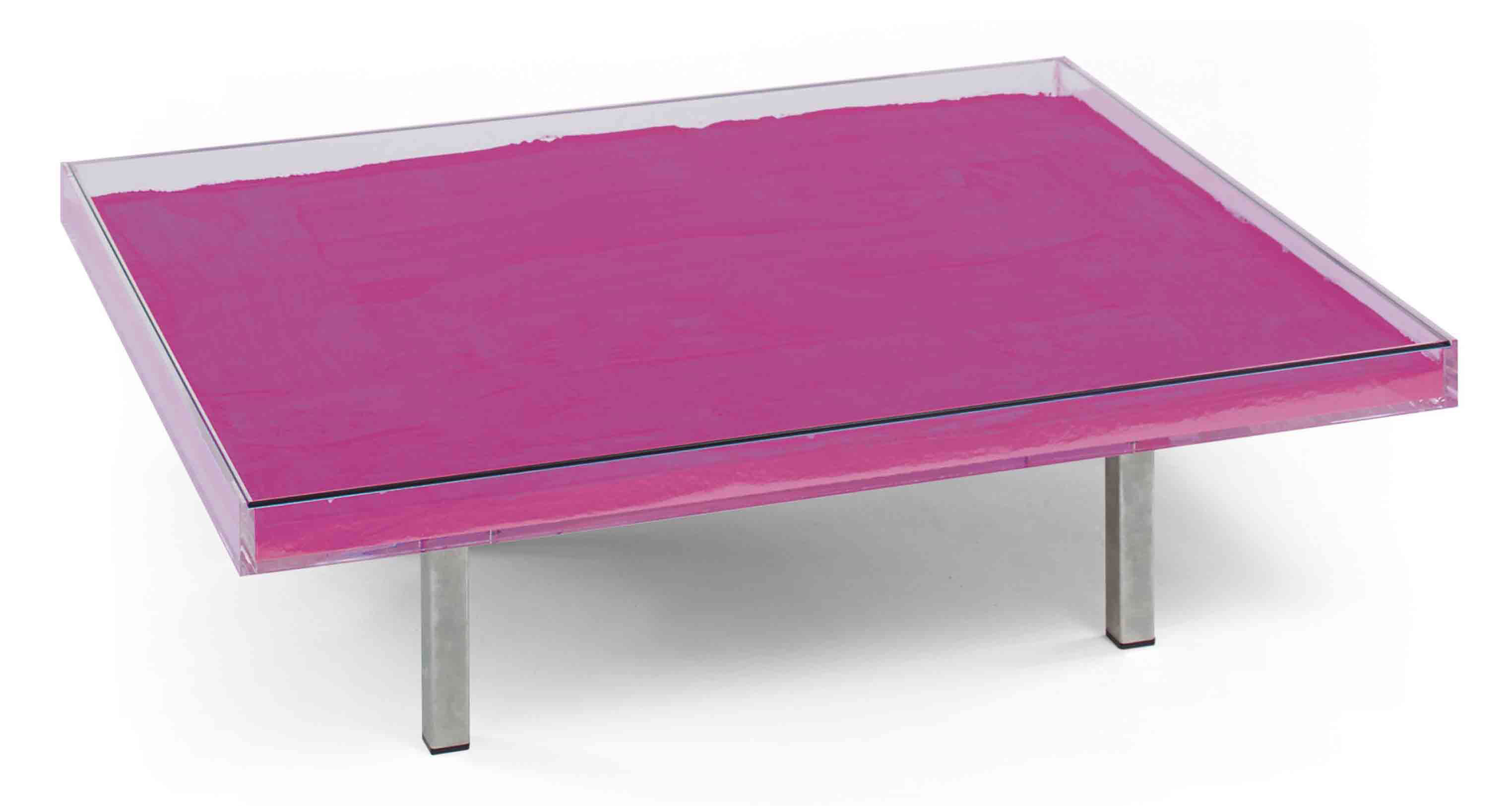 Yves Klein (19281962) , Table rose Christie's