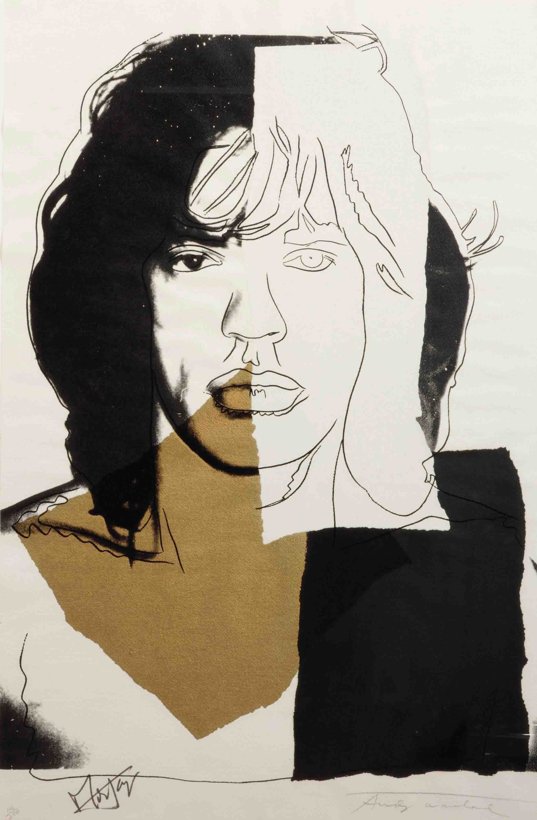 Andy Warhol , Mick Jagger (F. & S. II.146) Christie