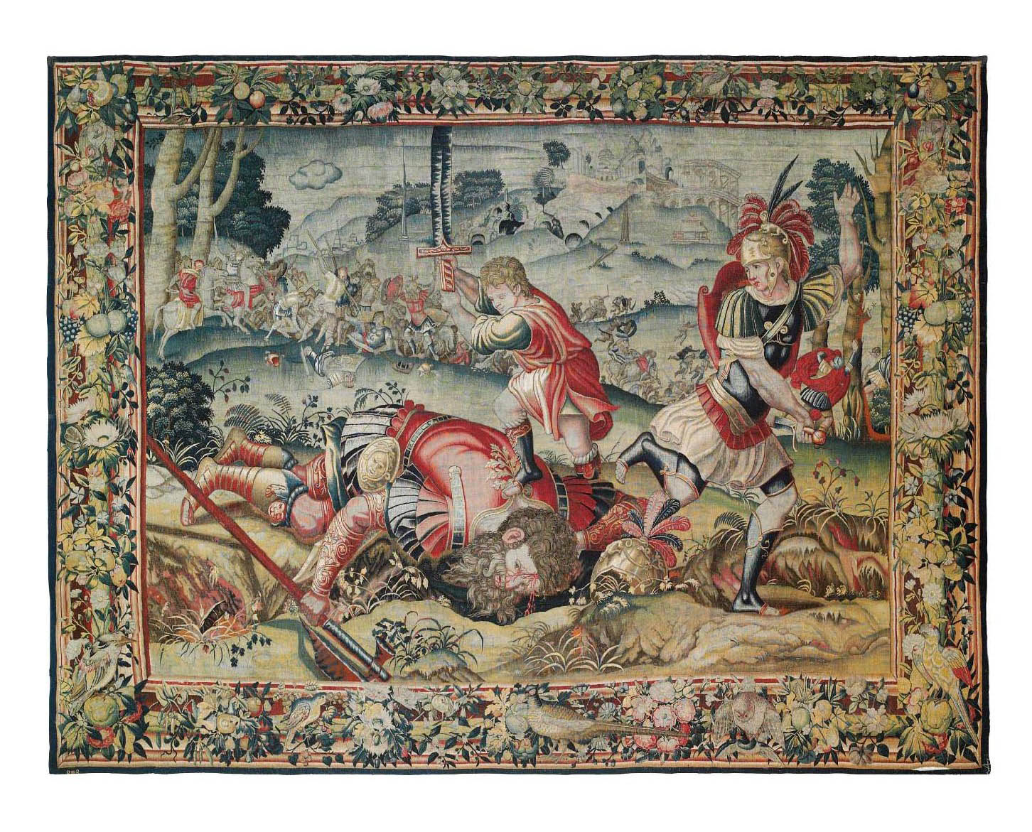 A FLEMISH BIBLICAL TAPESTRY