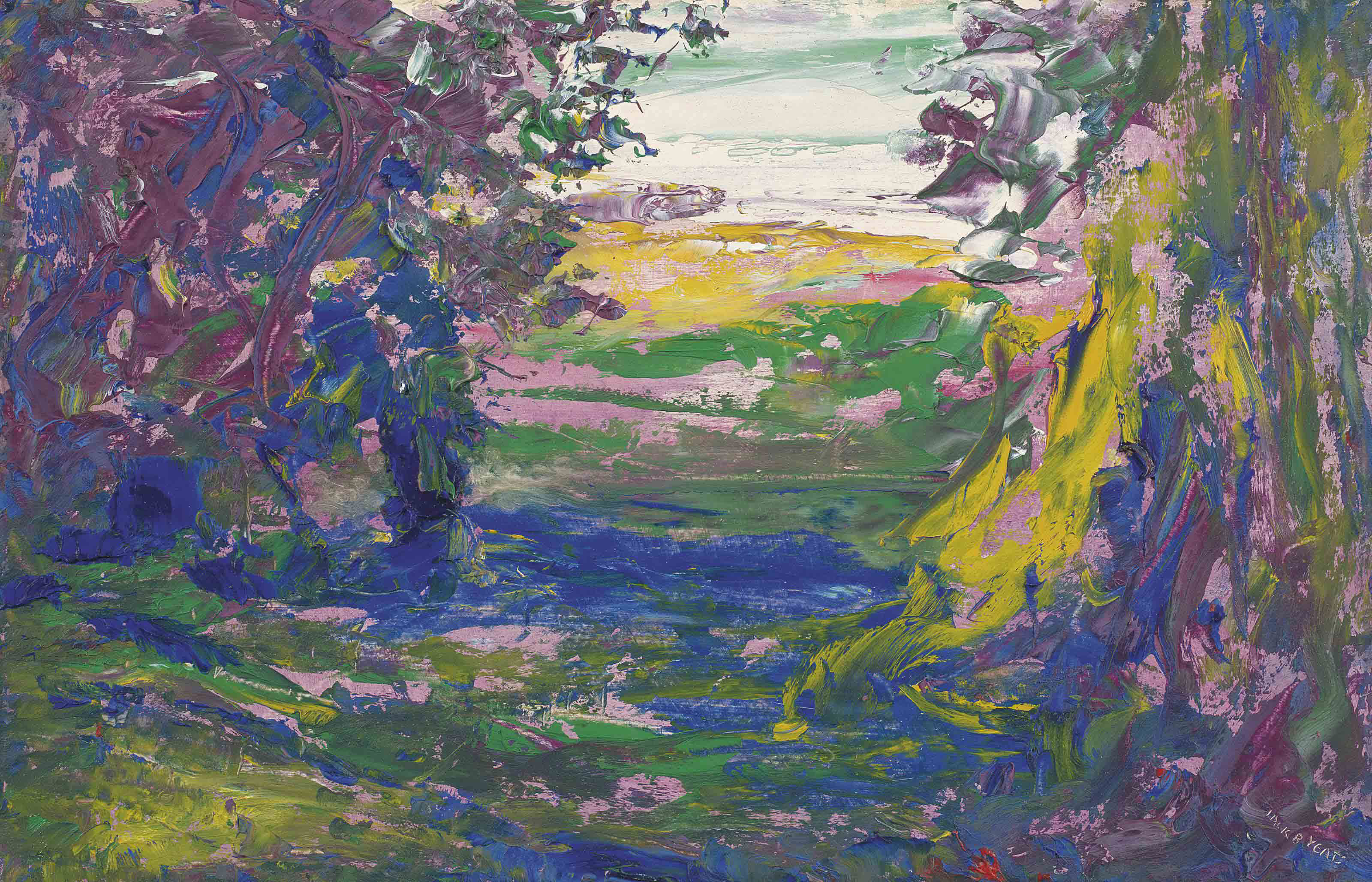 Jack Butler Yeats, R.H.A. (18711957) , Through the woods to the sea