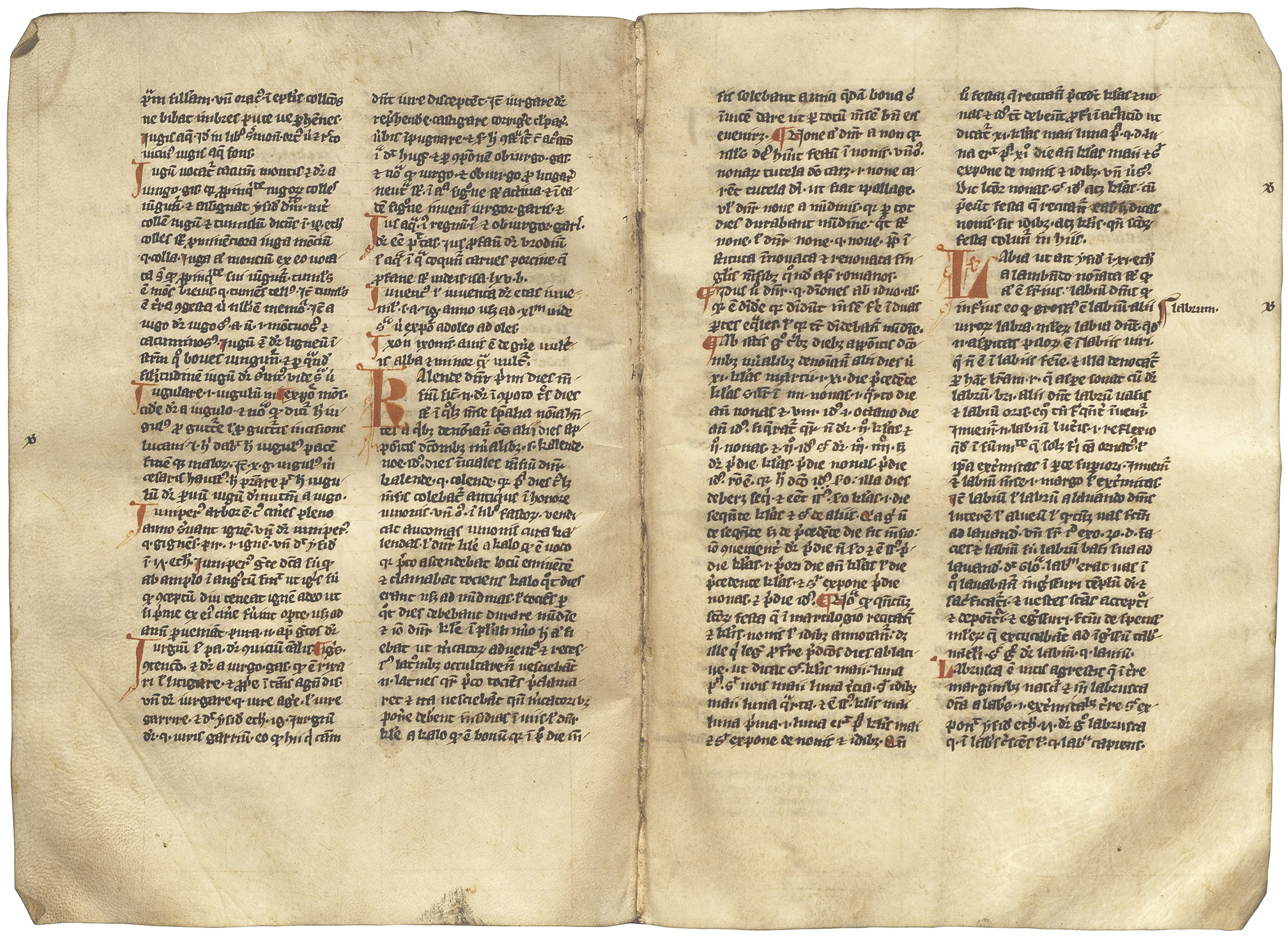 William Brito Or Guillaume Le Breton Mid 13th Century Expositiones Vocabulorum Biblie In Latin Decorated Manuscript On Vellum Medieval Renaissance Manuscripts Religious Christie S