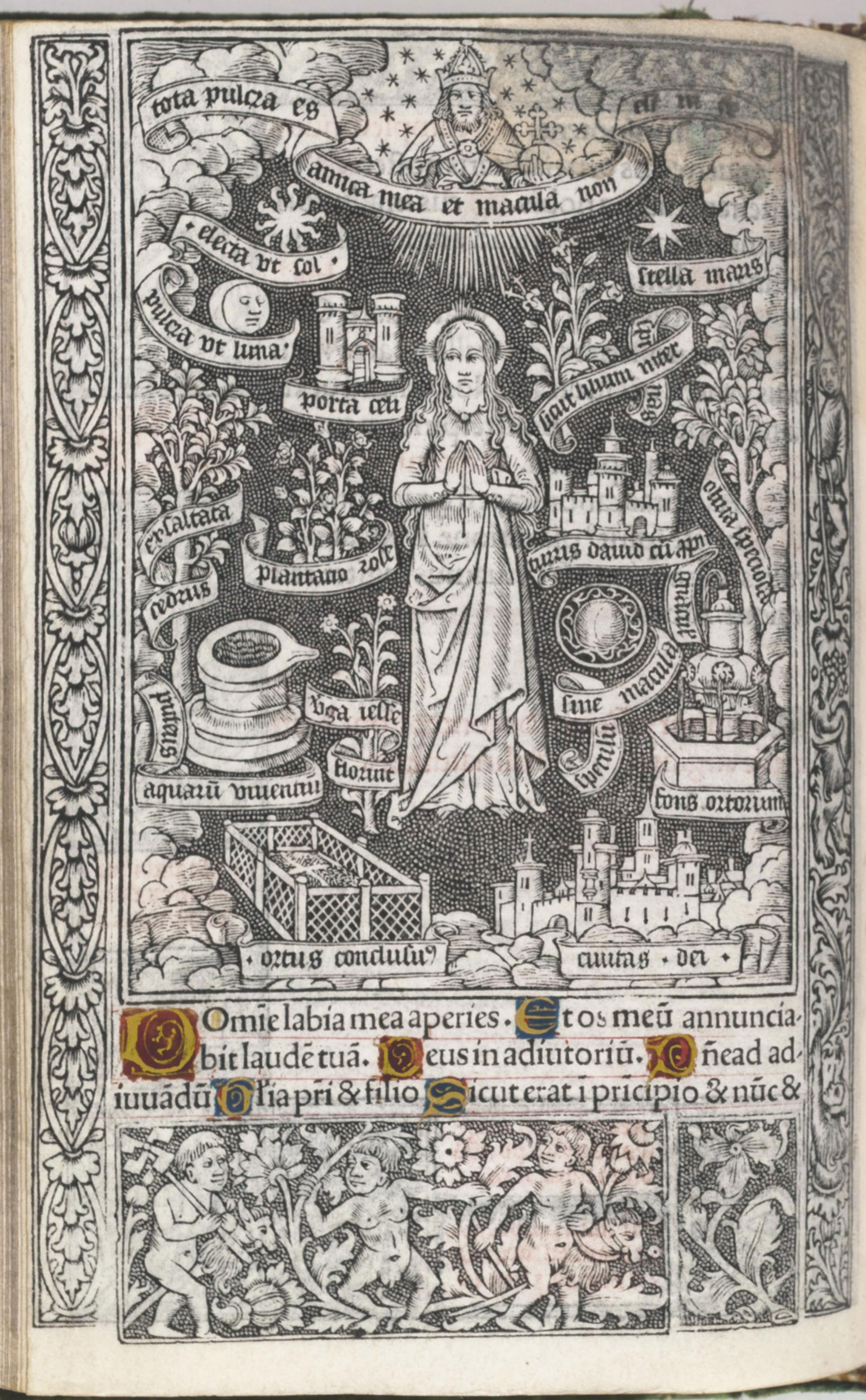 Horae Use Of Rome Hore Virginis Marie Secundum Verum Usum Romanum Paris Thielman Kerver 27