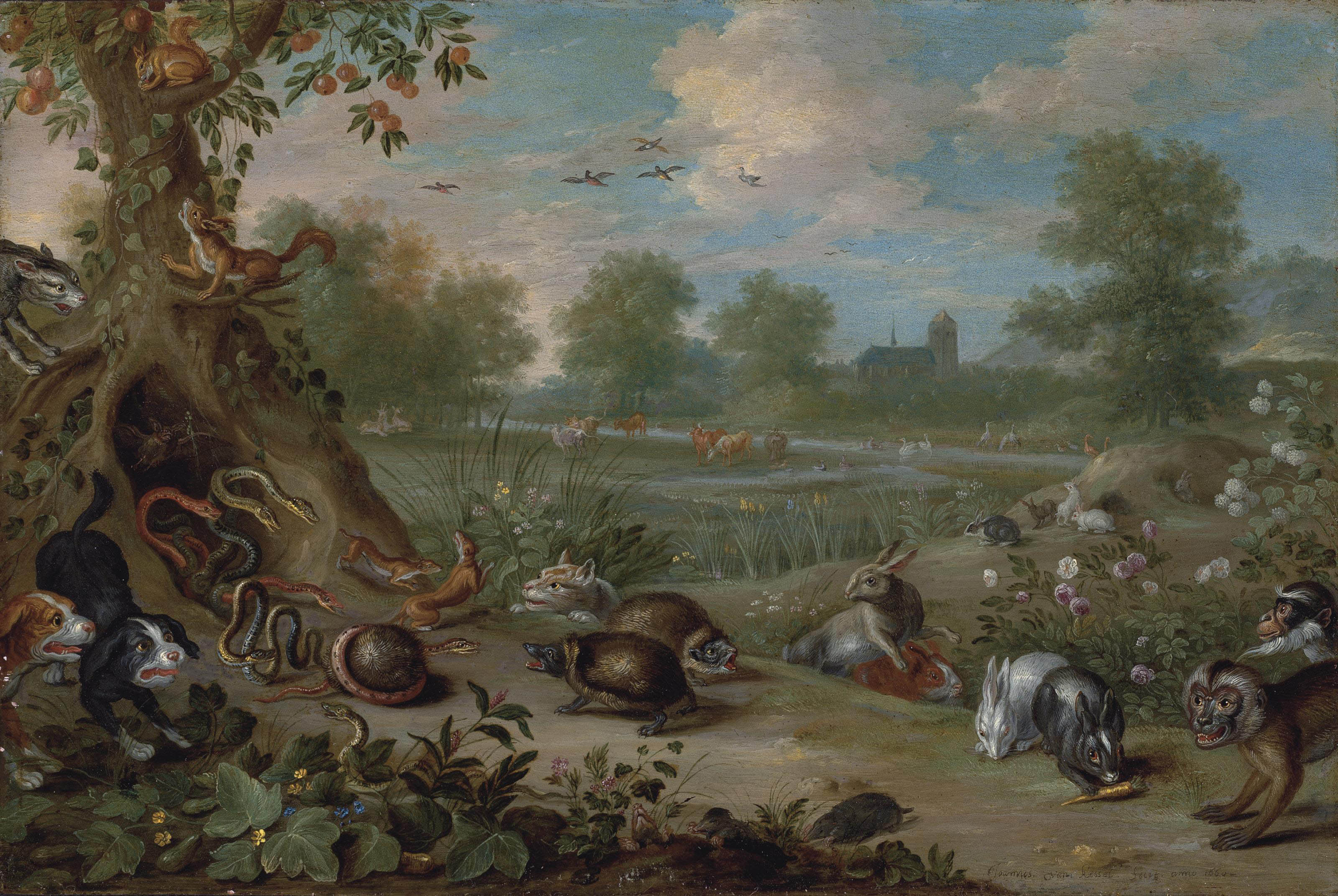 Jan van Kessel I (Antwerp 1626-1679)