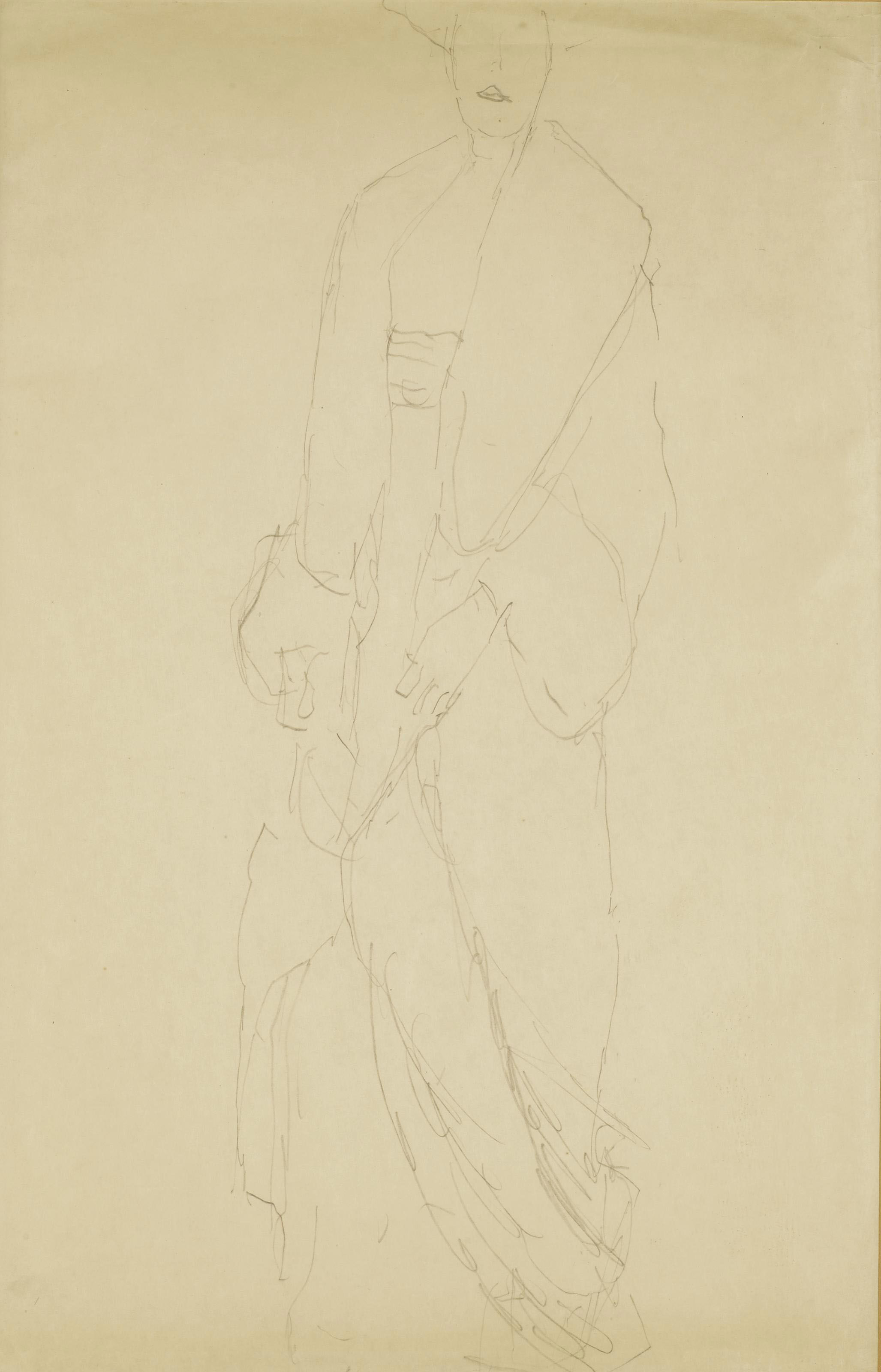 Gustav Klimt 1862 1918 Study For The Portrait Of Adele Bloch Bauer Ii 1910s Paintings Christie S