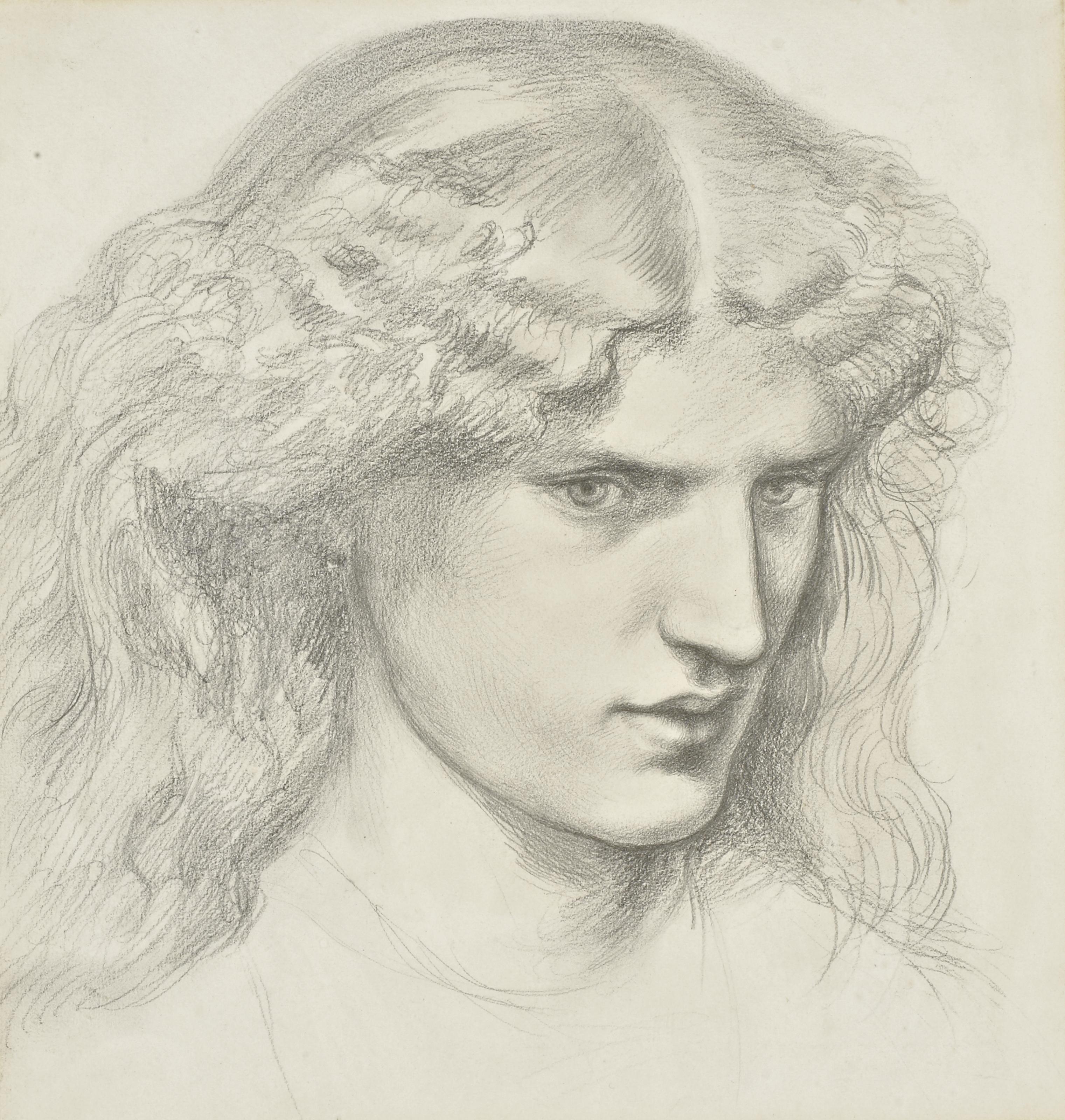 Dante Gabriel Rossetti (1828-1882) , Portrait of Annie Miller | Christies Dante Gabriel Rossetti (1828-1882) , Portrait of Annie... 