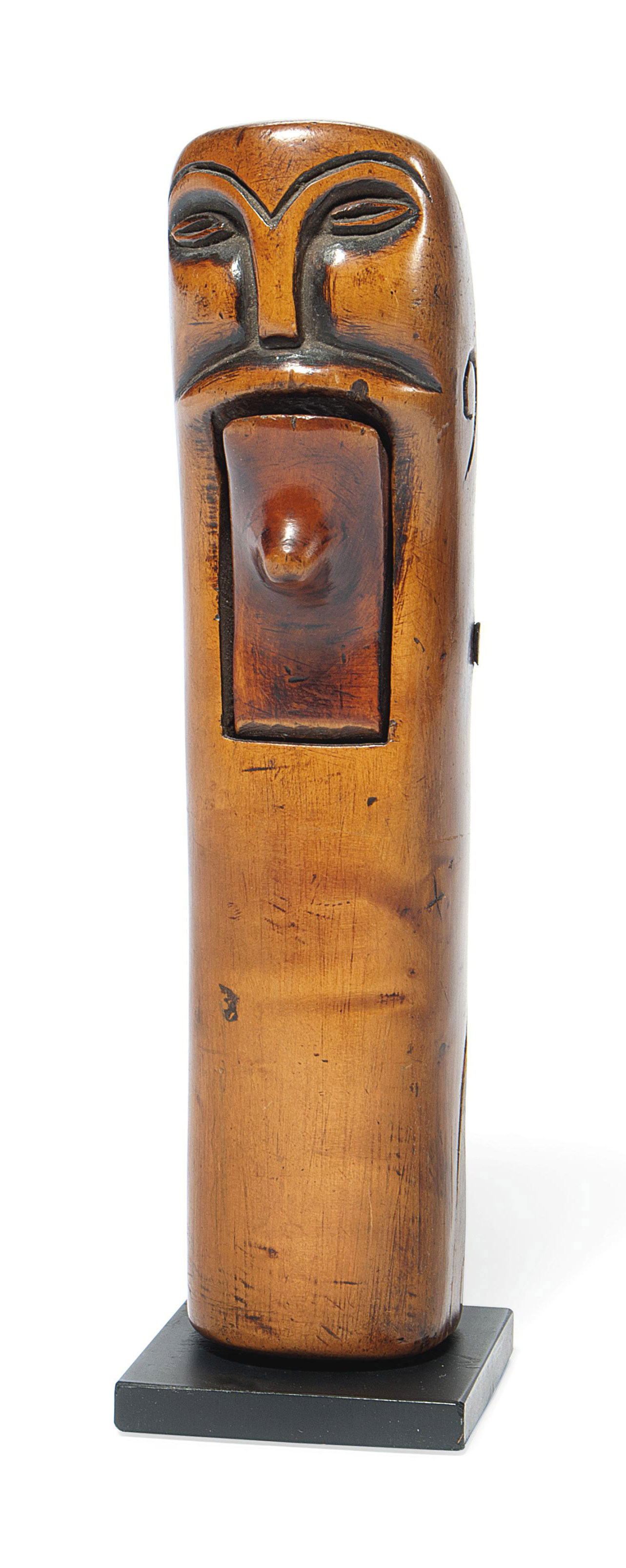 AN ENGLISH BOXWOOD LEVER ACTION NUTCRACKER , 2ND HALF 17TH CENTURY