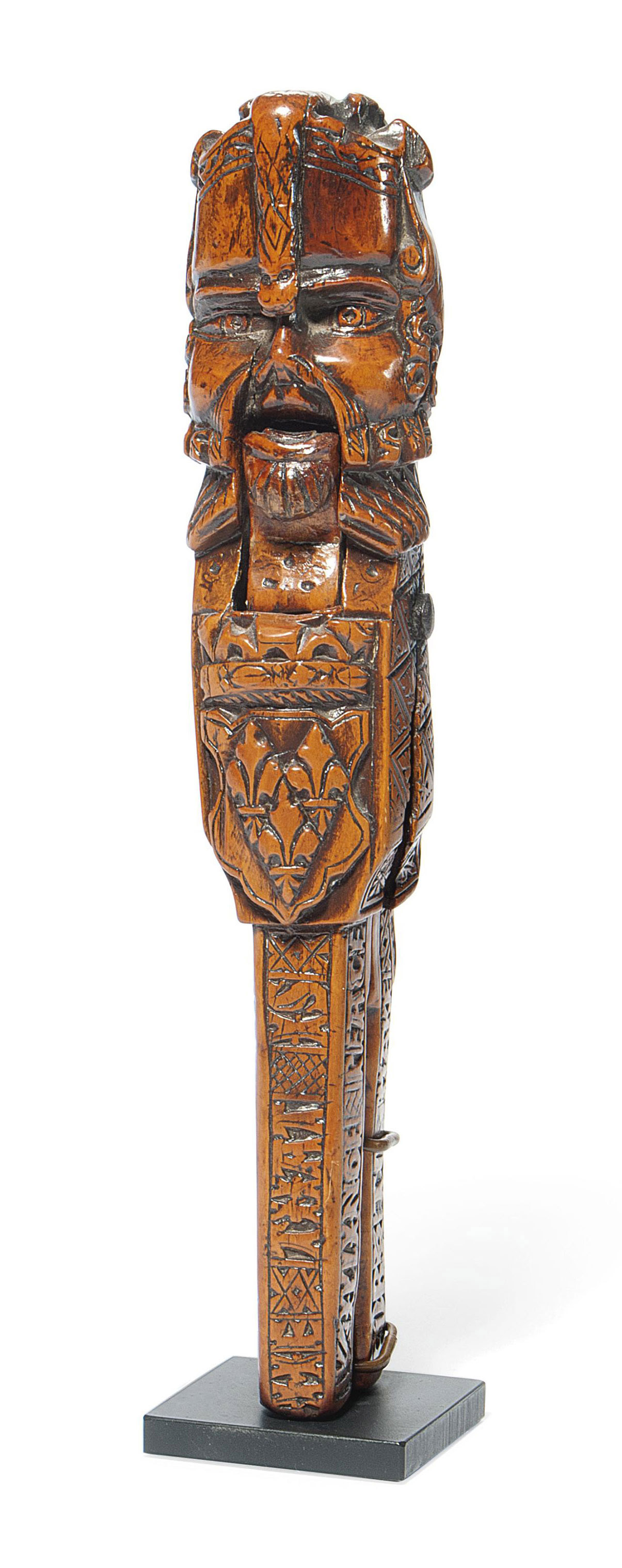 A BOXWOOD LEVER ACTION NUTCRACKER , 16TH CENTURY Christie's