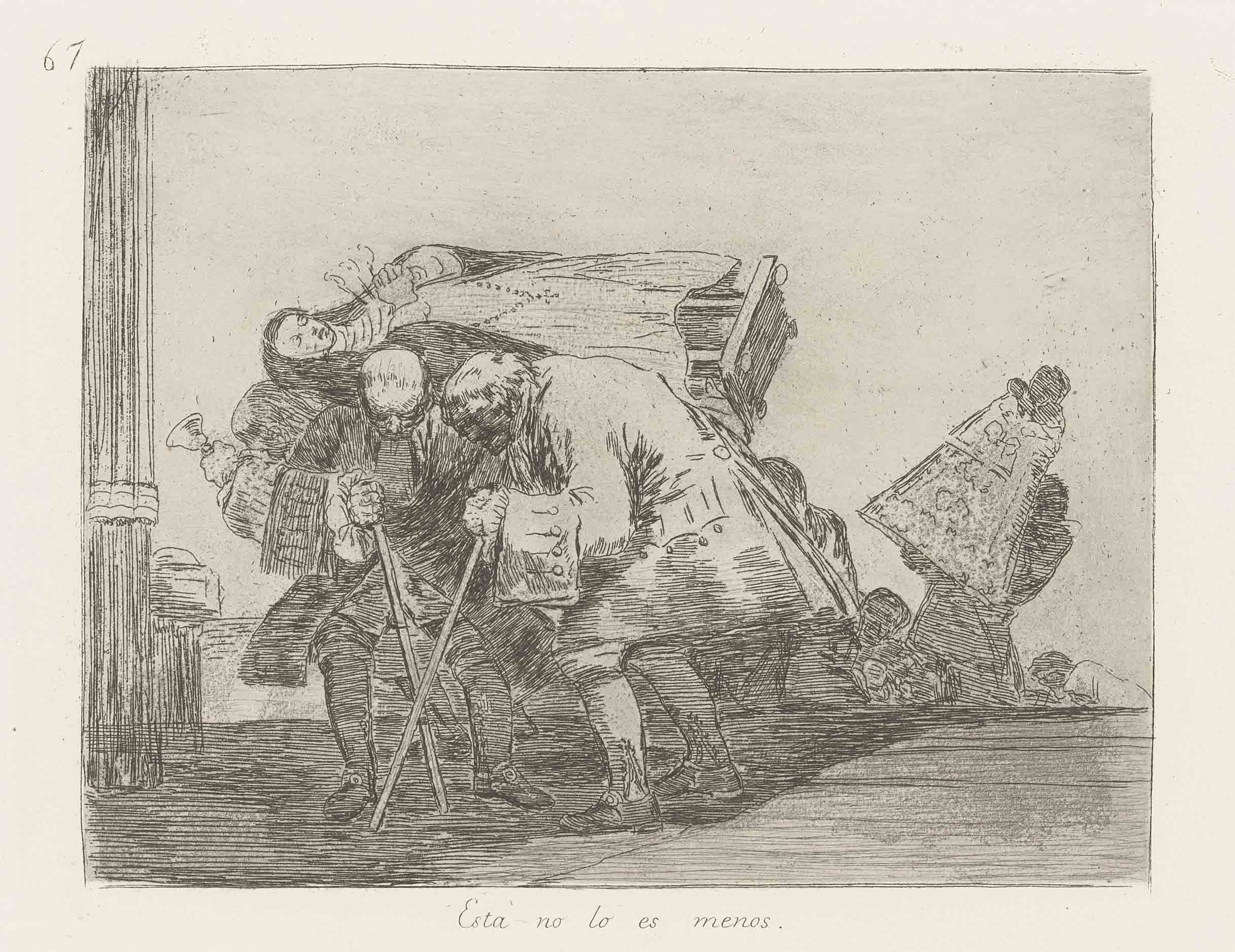Esa no le es menos, plate 67 from: Los Desastres de la Guerra (D. 186; H. 187)
