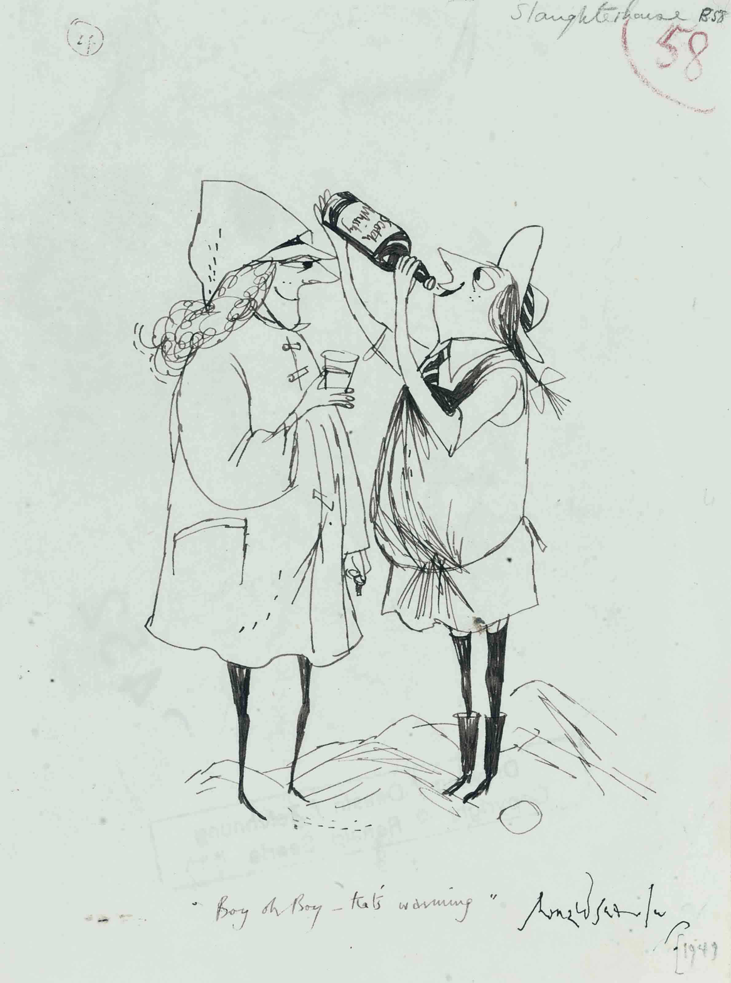 Ronald William Fordham Searle B 1920