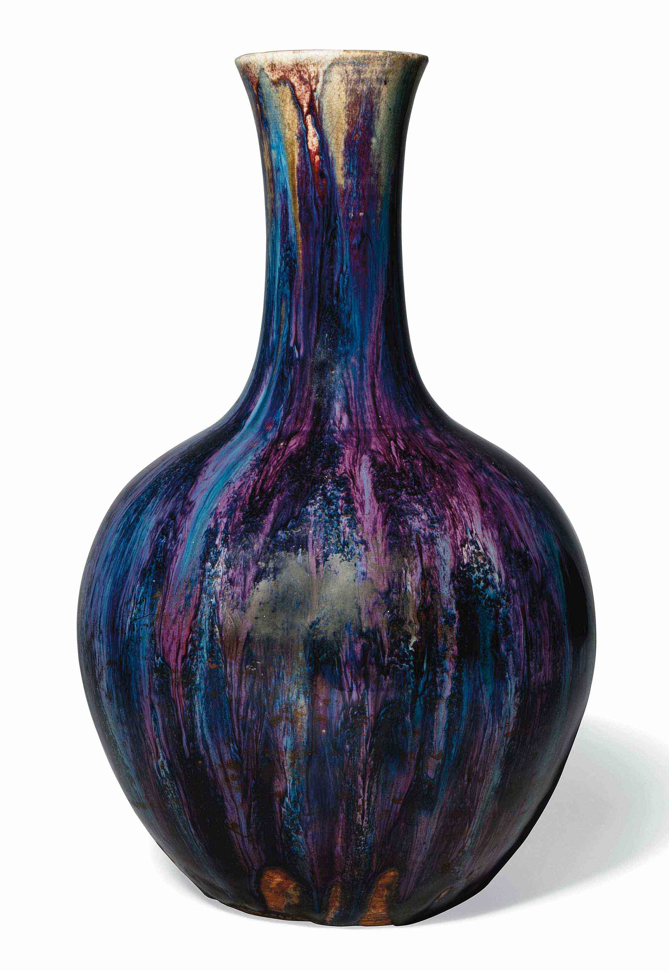 A CHINESE FLAMBÉ GLAZED VASE , 18TH/19TH CENTURY Christie's
