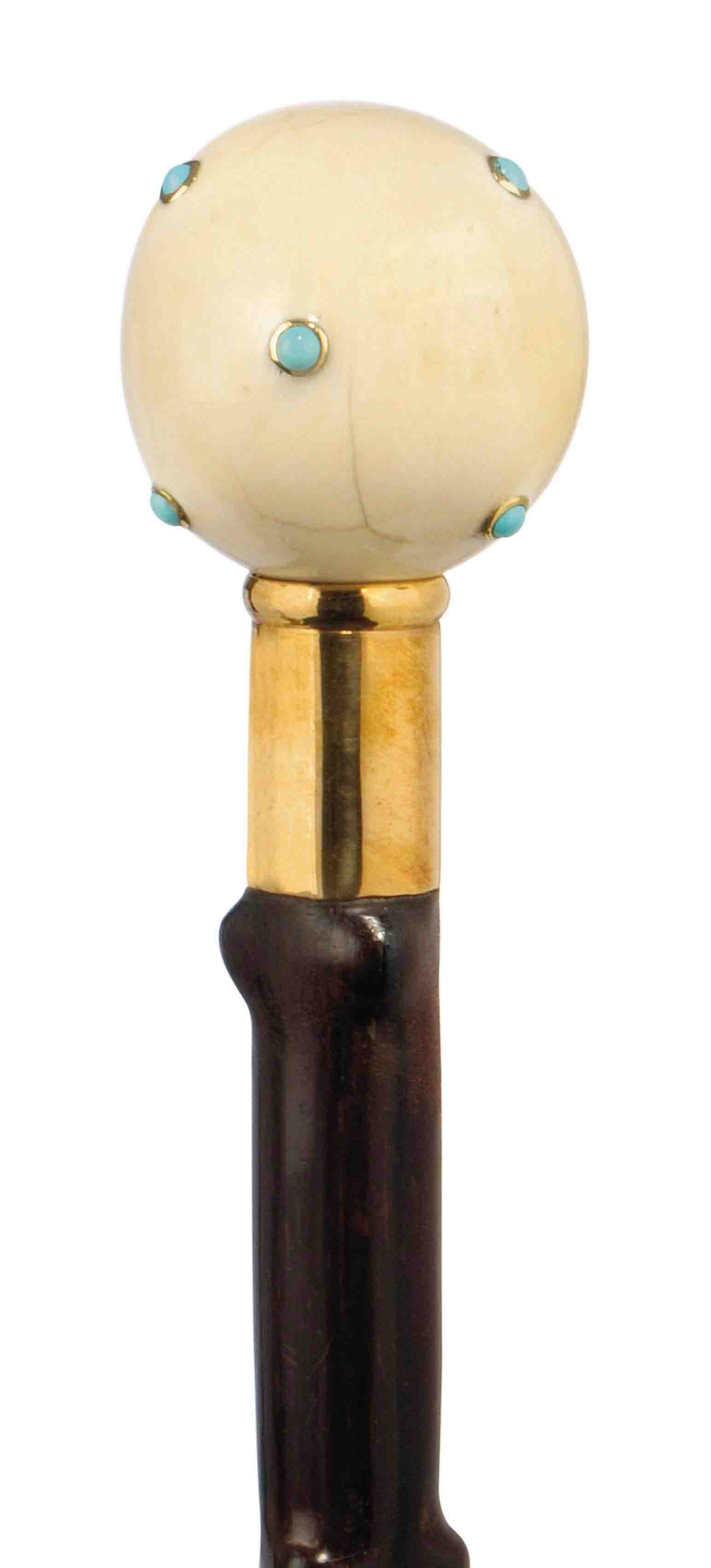 Victorian Glass Walking Cane : Novelty 19th century glass walking ...