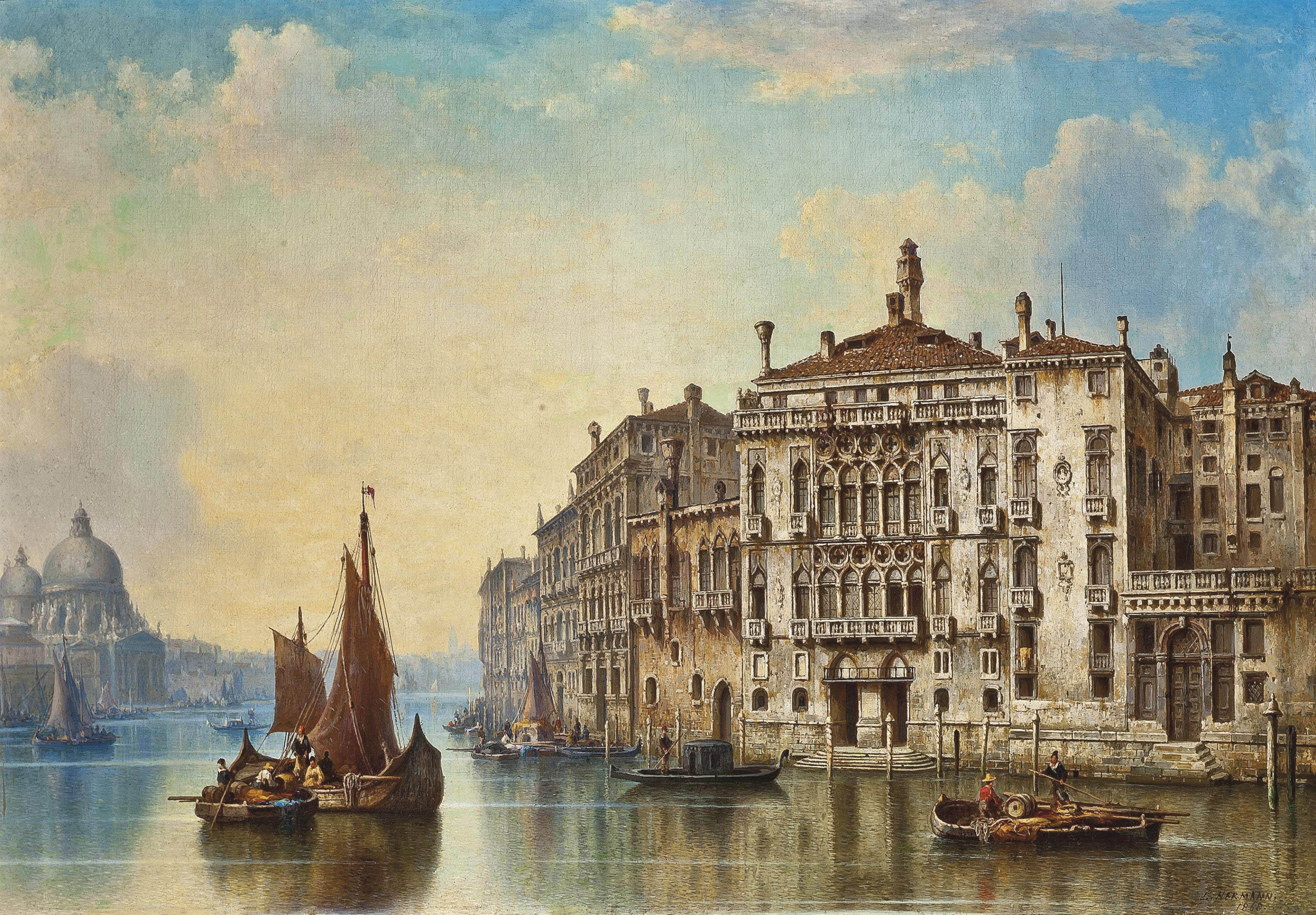 Xviii xix веков. Херман Людвиг. Херман Людвиг, живопись. Ludwig Hermann 1812-1881. Людвиг Эрманн художник.