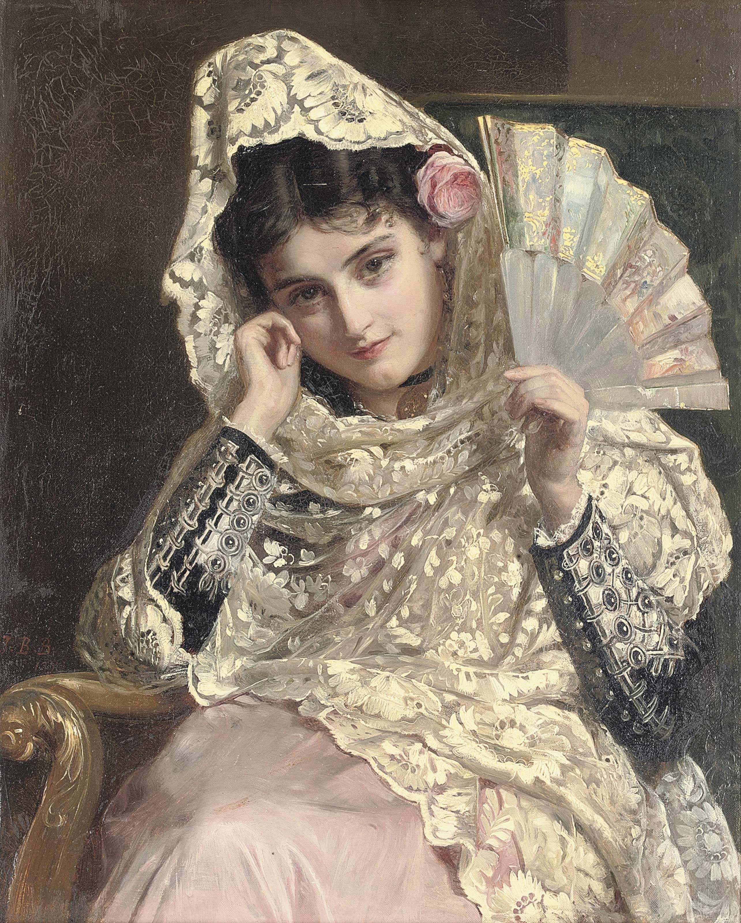 Испанка век. John Bagnold Burgess художник. Джон Бэгнольд Берджесс John Bagnold Burgess. Художник John Bagnold Burgess (1829 -1897) .. Английский художник Джон Бэгнольд Берджесс (1829-1897).