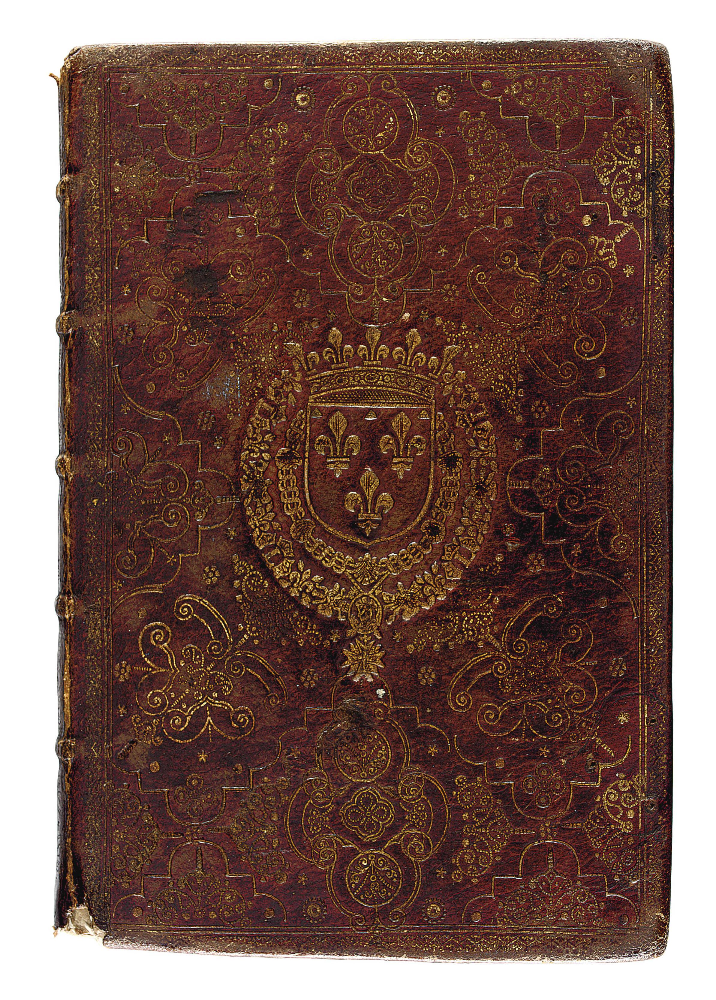 BINDING A 17thcentury French prayer book. 8° (192 x 129mm