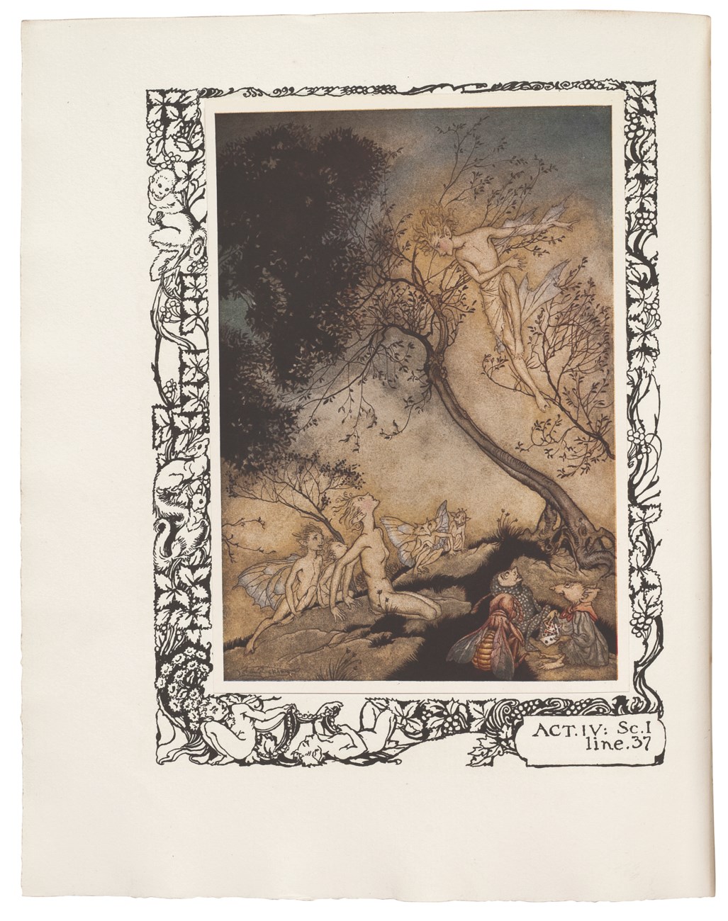 SHAKESPEARE, William (1564-1616) -- RACKHAM, Arthur (1867 -1939 ...