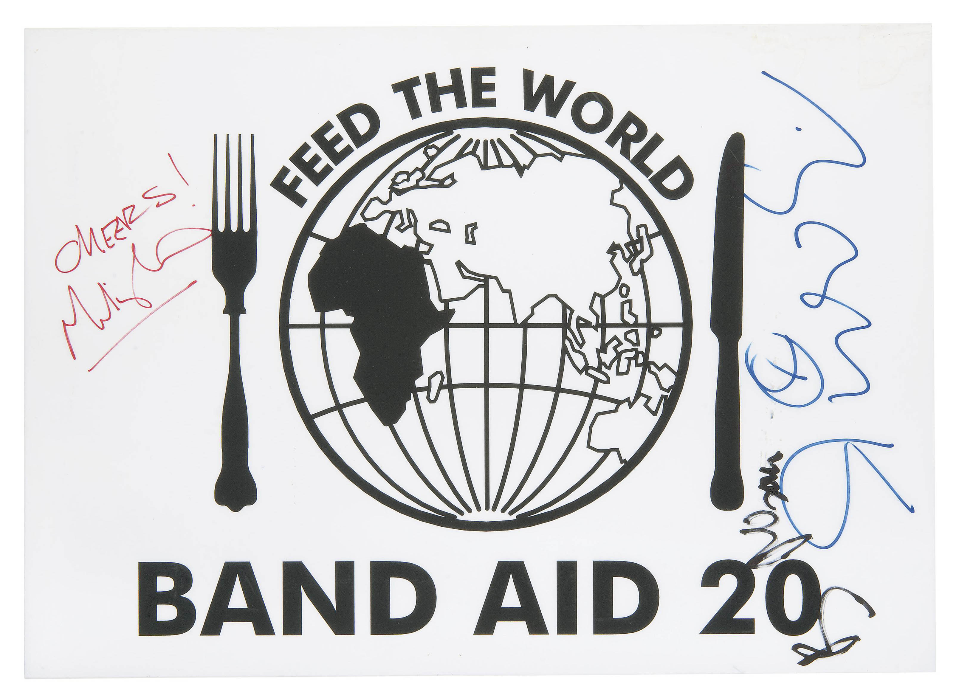 Band Aid 20 Christie's