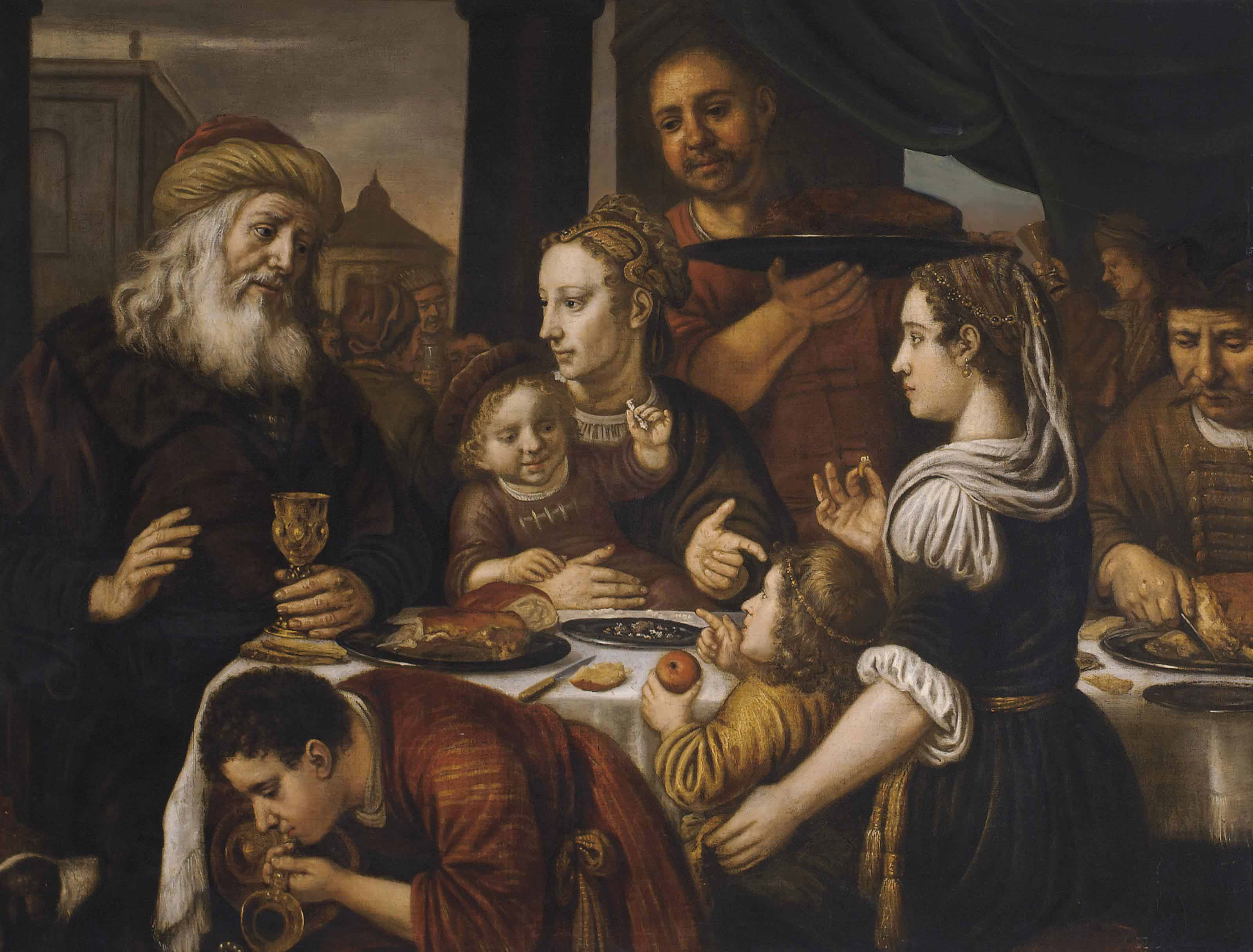 Jan Victors (Amsterdam 1619c. 1676 East Indies) , The Marriage of Ruth