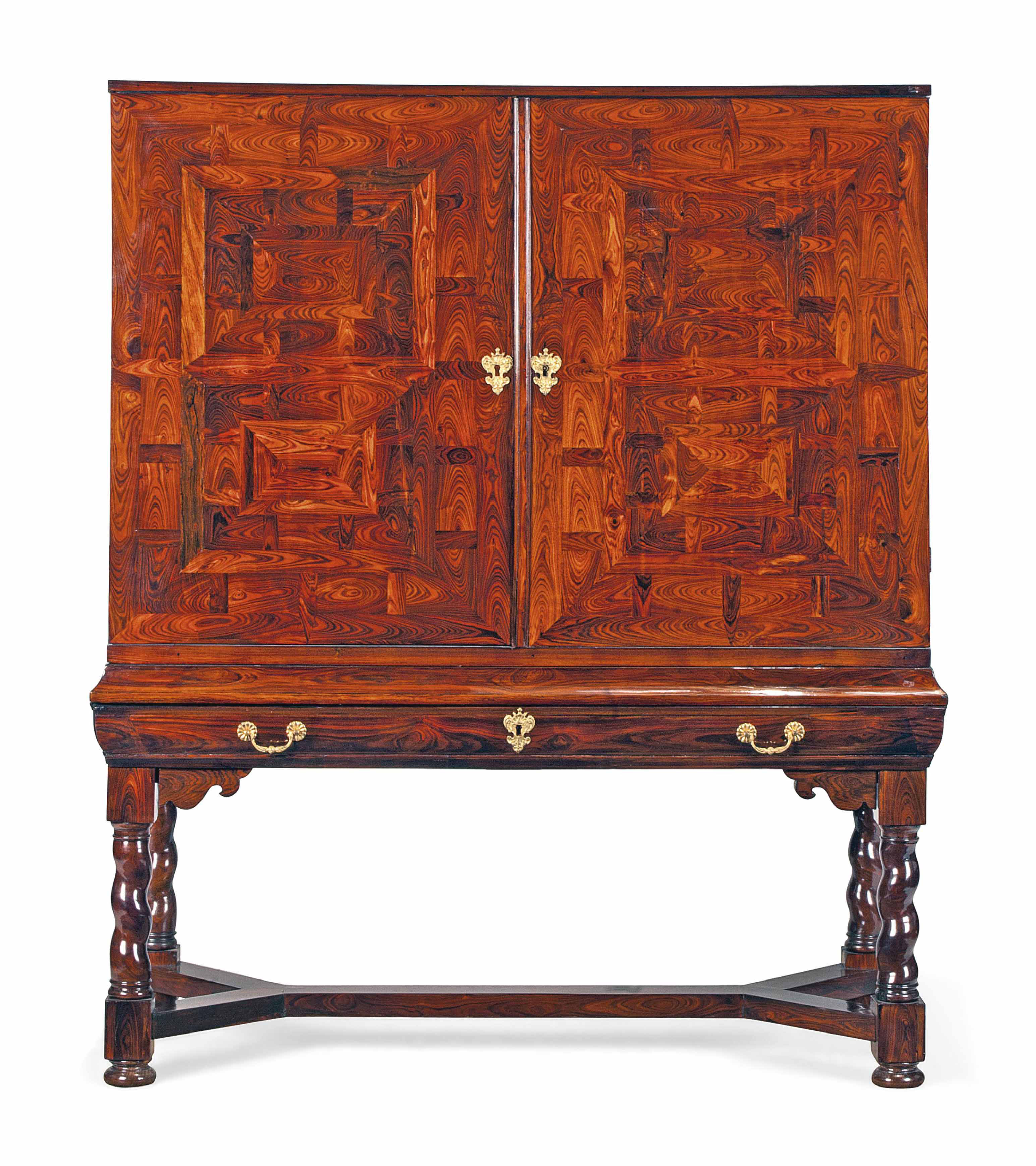 A DUTCH KINGWOOD , CIRCA 1700, THE INTERIOR RE