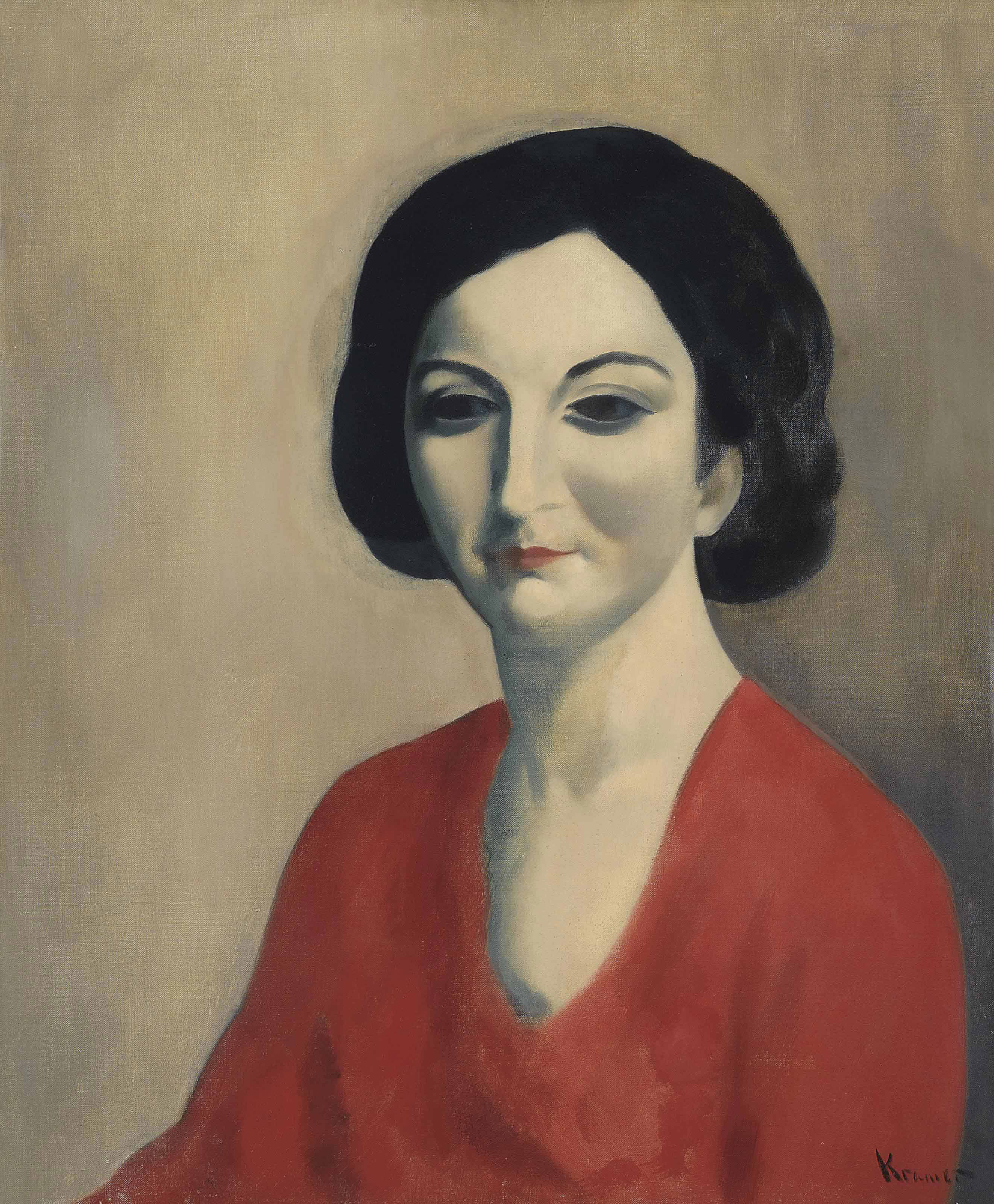 Jacob Kramer (18921962) , Portrait of Sarah Christie's