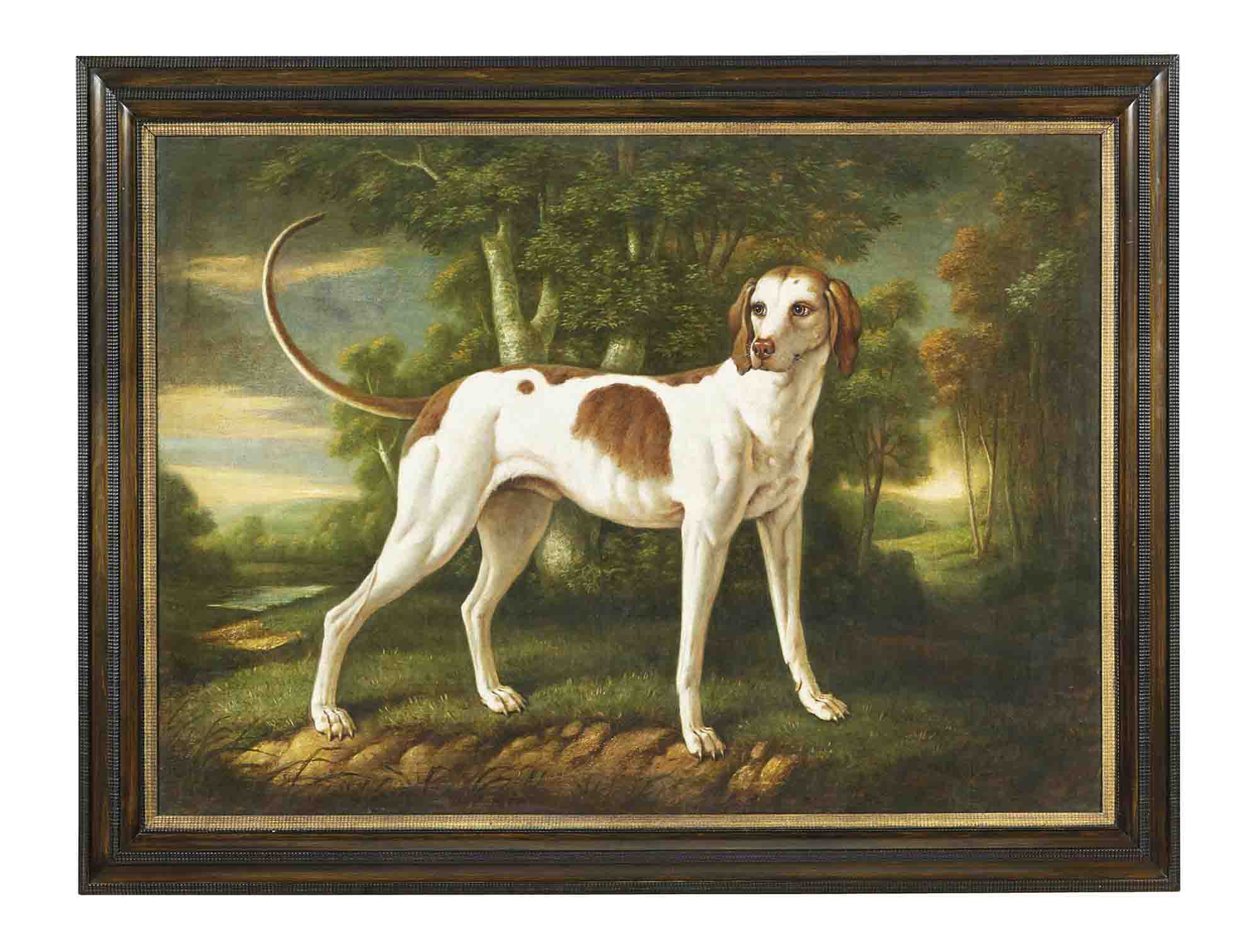 Manner of JeanBaptiste Oudry, 20th Century , A French hunting dog in a