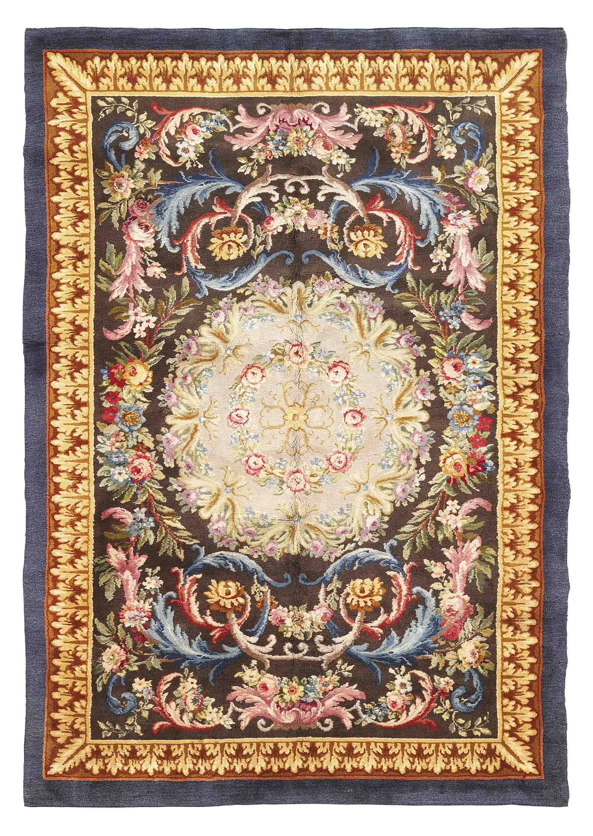 A FINE SAVONNERIE CARPET, SPAIN , MID20TH CENTURY Christie's