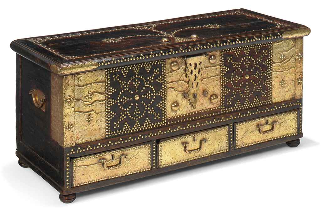 A BRASS MOUNTED TEAK ZANZIBAR CHEST , 19TH CENTURY Christie's