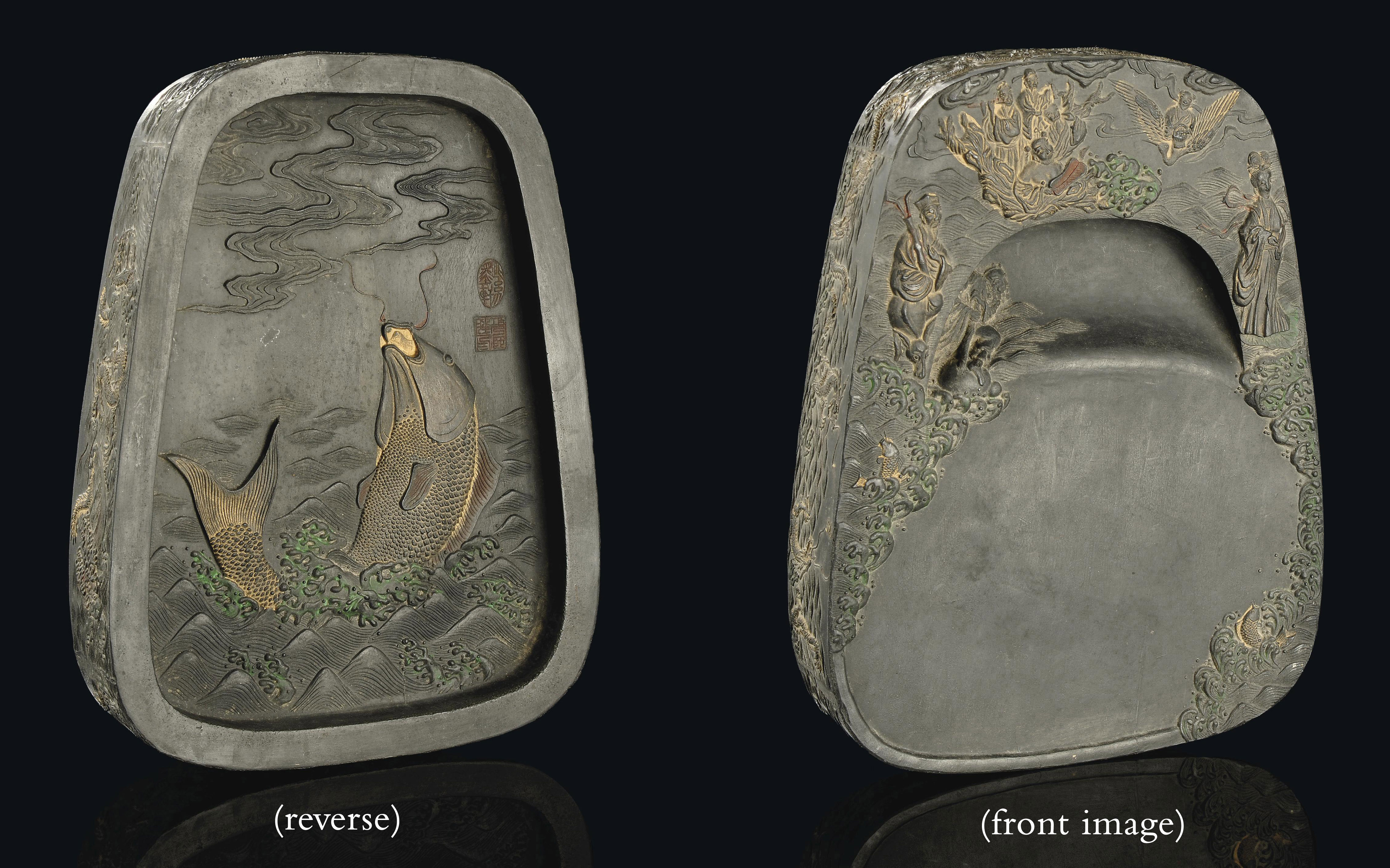 A CHINESE INKSTONE , 19TH/20TH CENTURY Christie's