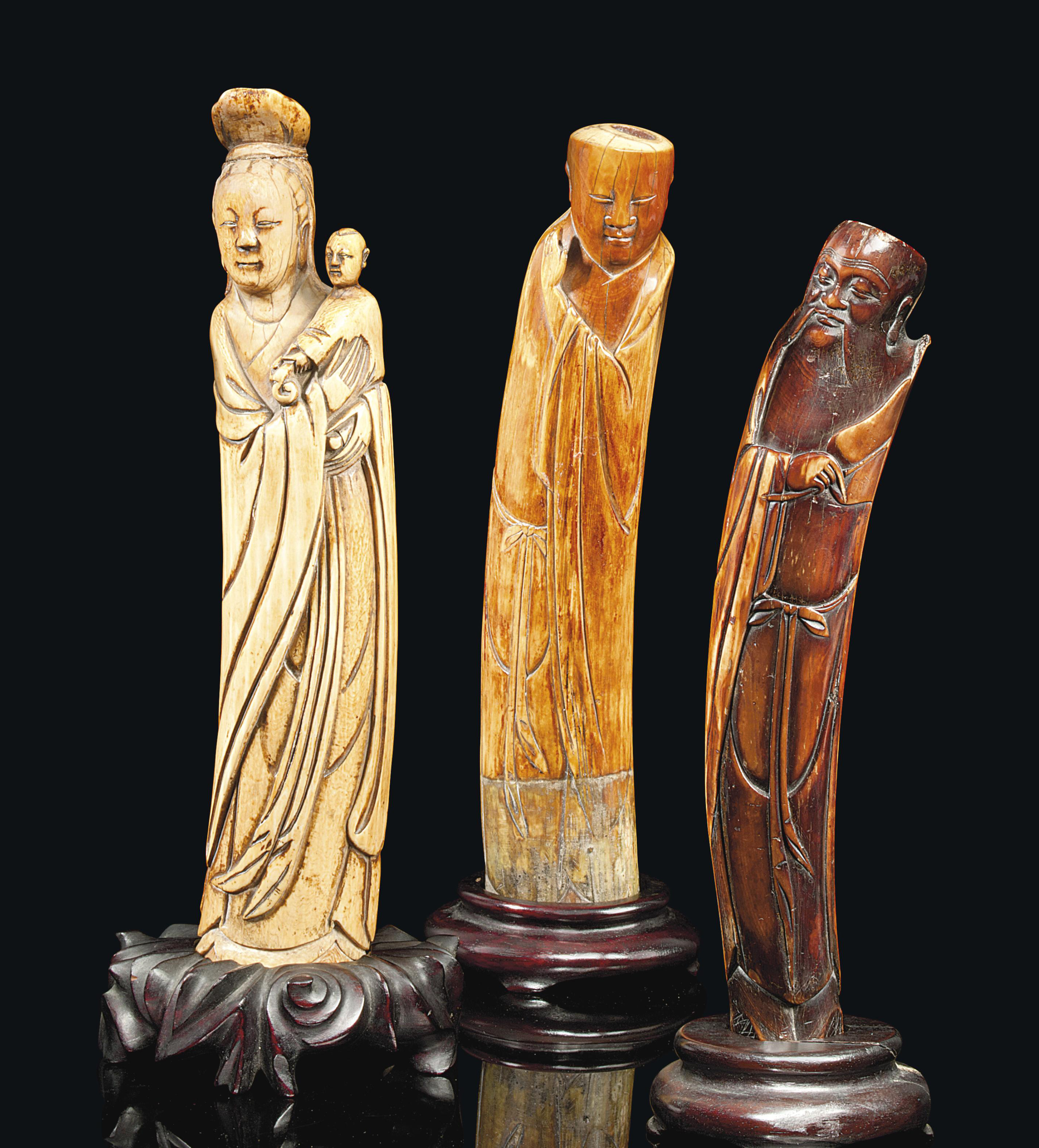 small chinese ivory figures