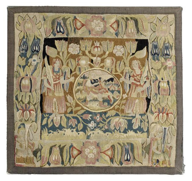 A NORTH GERMAN MYTHOLOGICAL TAPESTRY PANEL , FIRST HALF OF THE 17TH