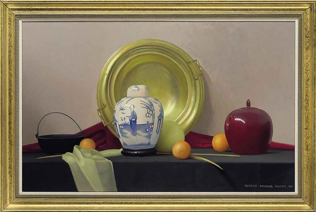 Robert Douglas Hunter American B 1928 Chinese Blue And White