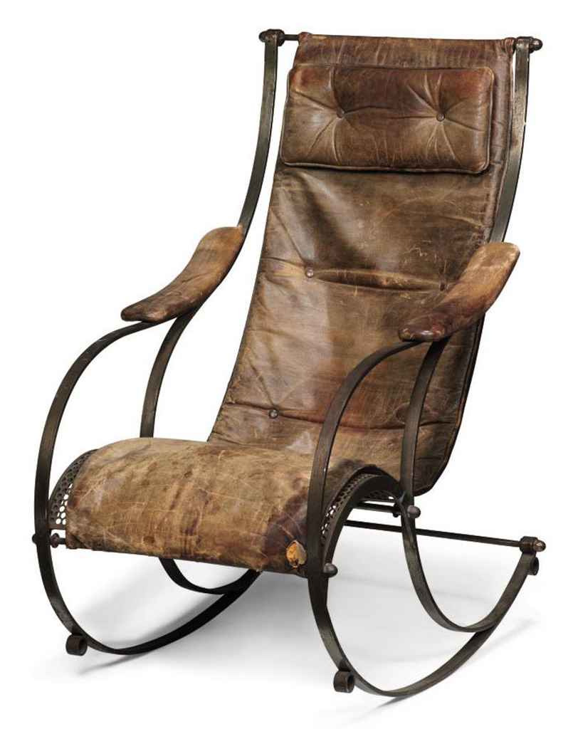 Steel rocking chair on sale price