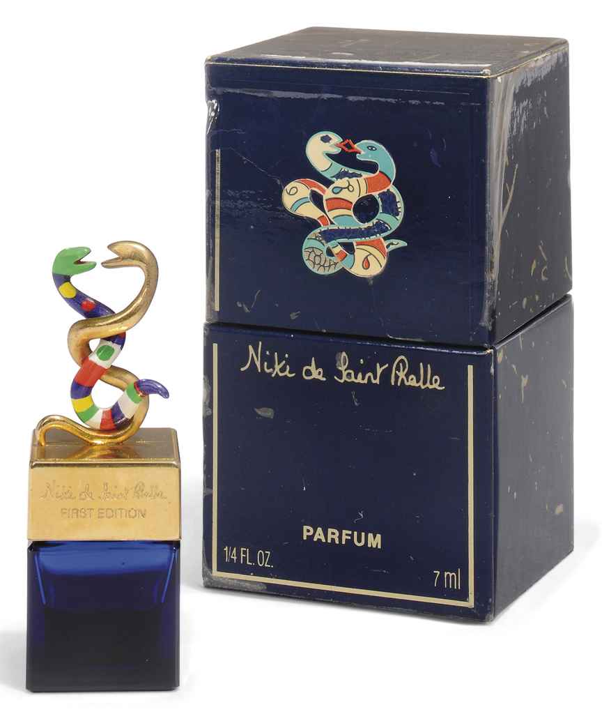 Niki de saint 2025 phalle perfume bottle