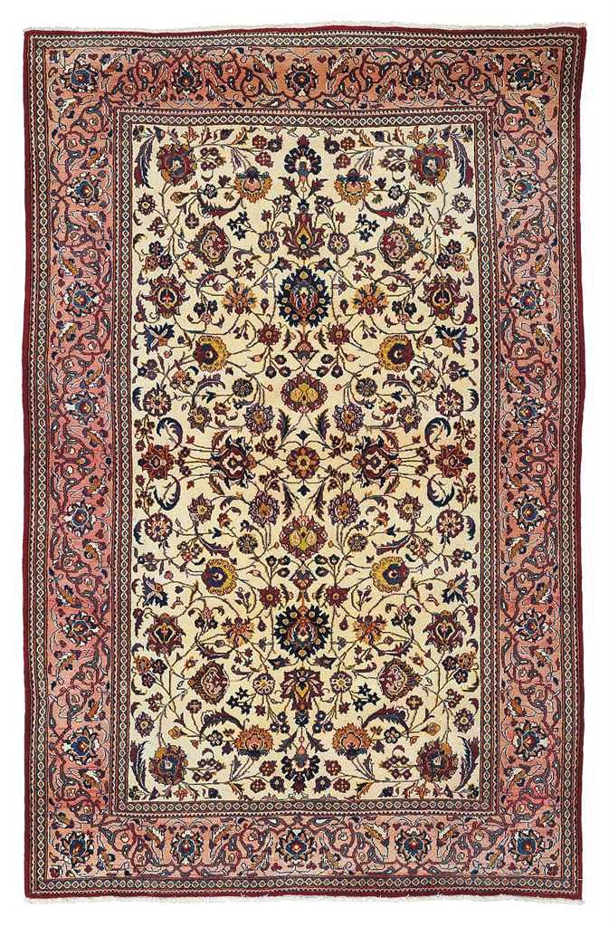 A fine Kashan rug