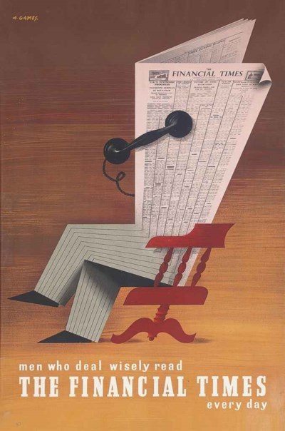 Abram Games (19141996) , FINANCIAL TIMES  Christie's
