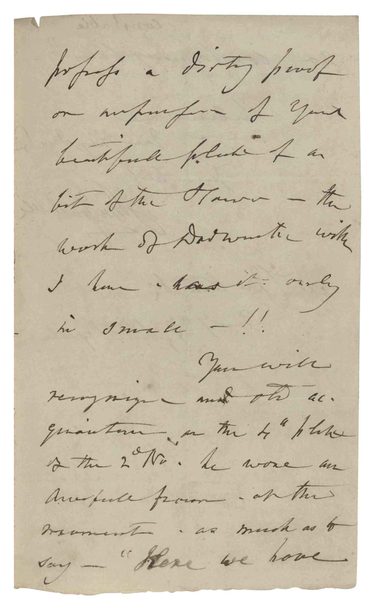 CONSTABLE, John (17761837). Autograph letter signed ('John Constable