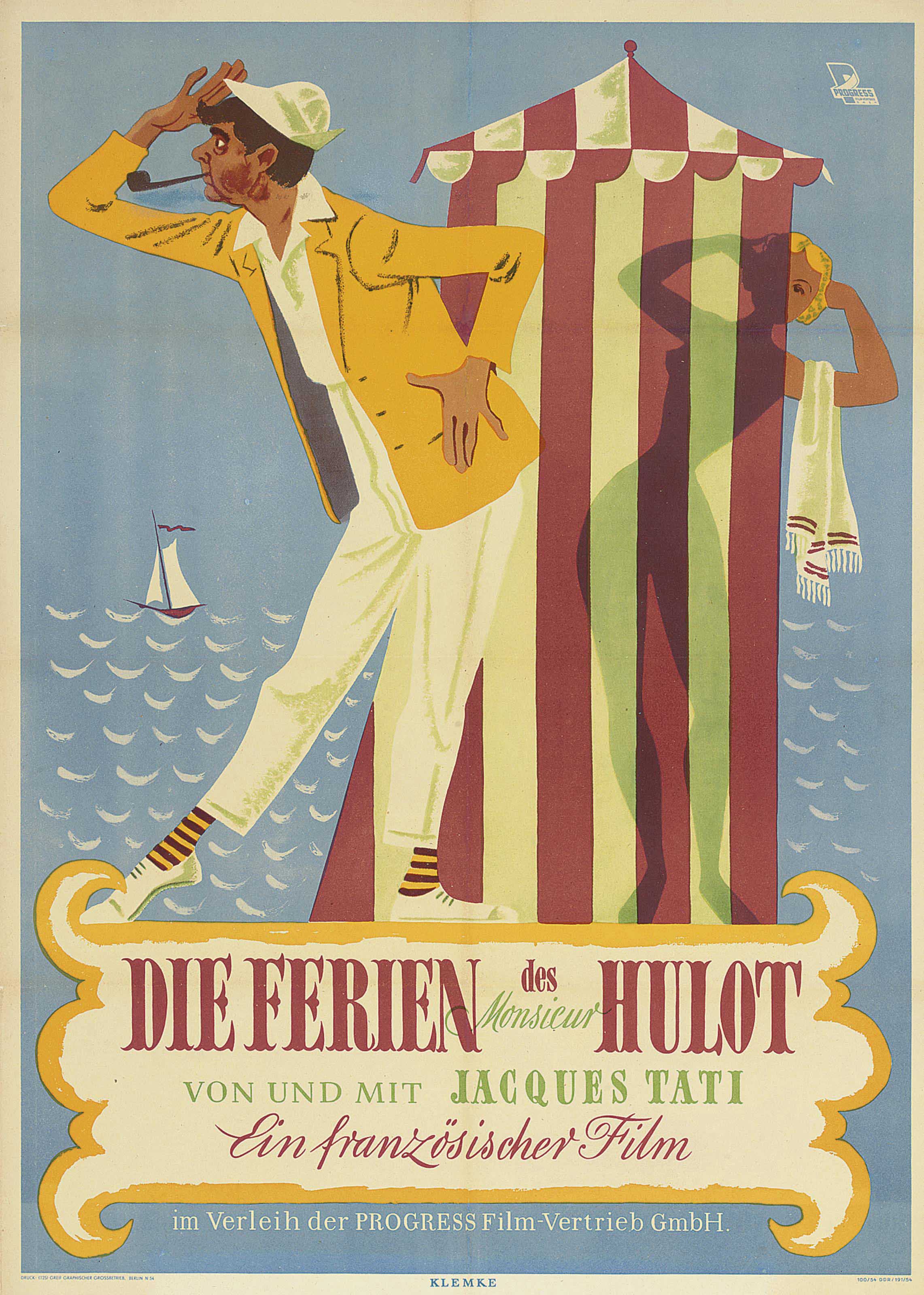 Les Vacances De Monsieur Hulot Die Ferien Des Monsieur Hulot