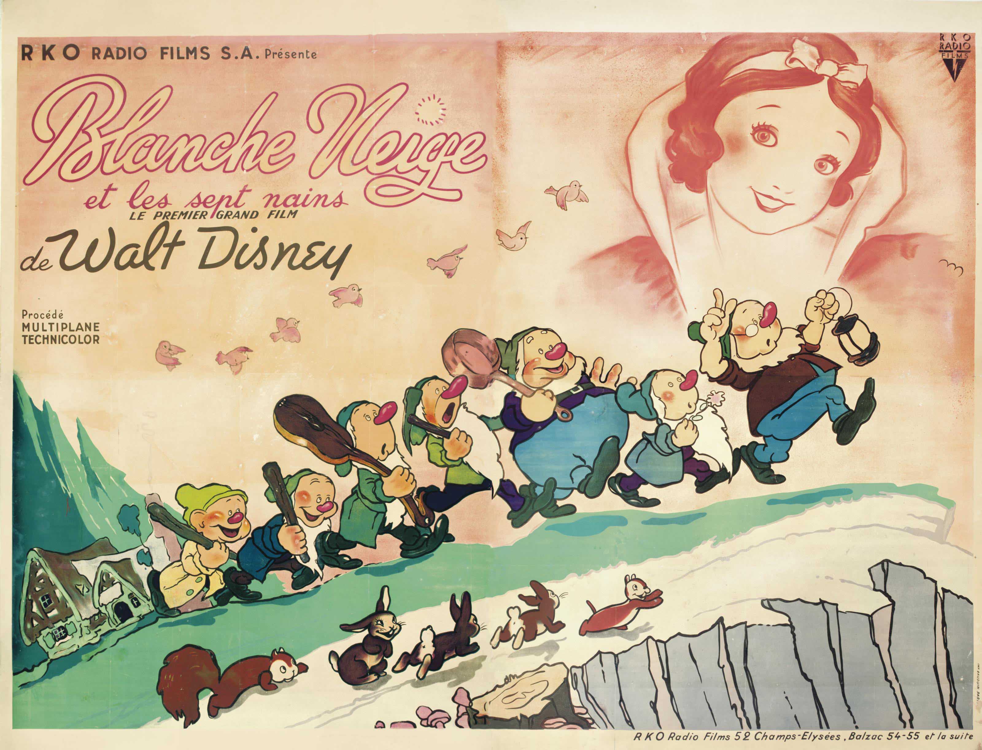 Snow White And The Seven Dwarfs Blanche Neige Et Les Sept Nains