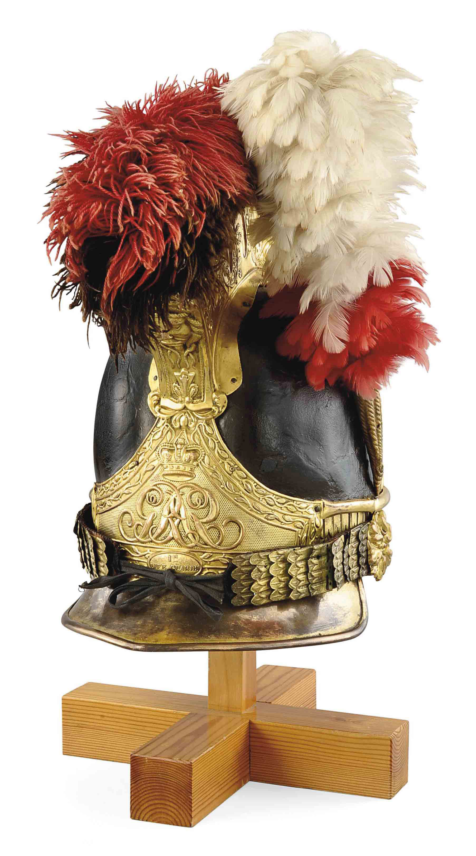 A RARE BRITISH PATTERN 1814 1ST LIFE GUARDS OFFICER'S HELMET , CIRCA 1815 Christie's