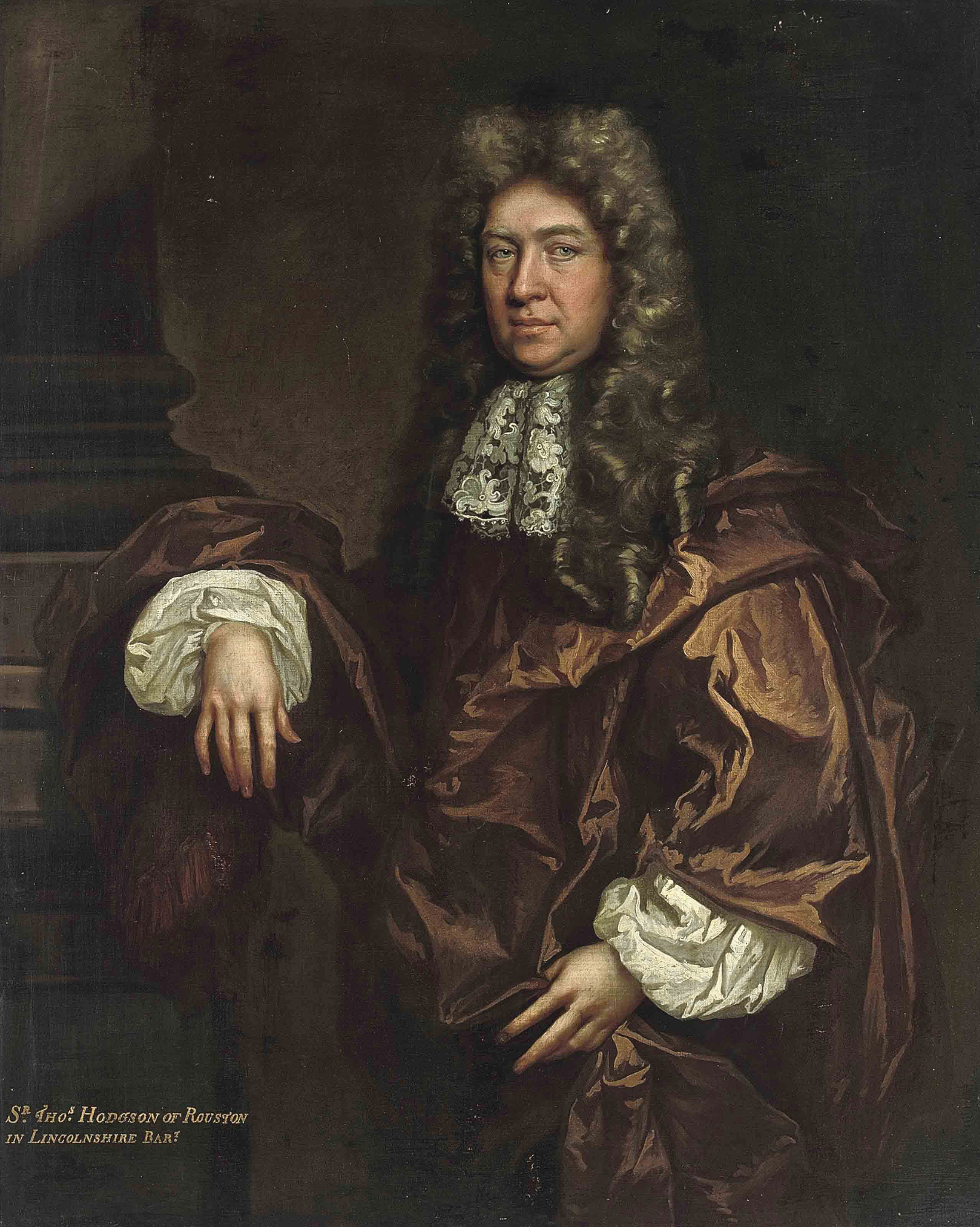 Circle of Sir Godfrey Kneller (Lübeck 16461723 London) , Portrait of