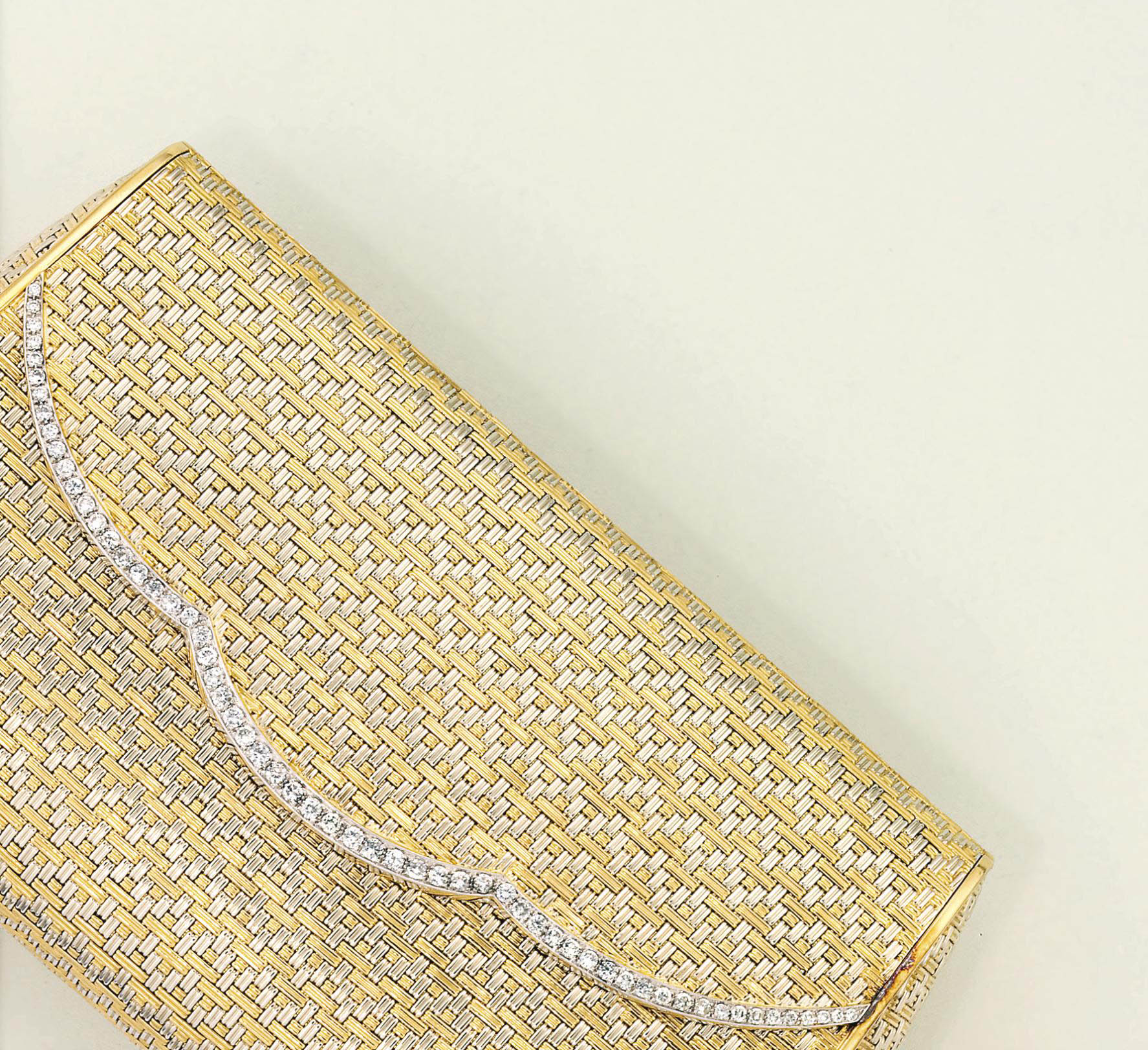 A diamond set evening clutch bag Christie's